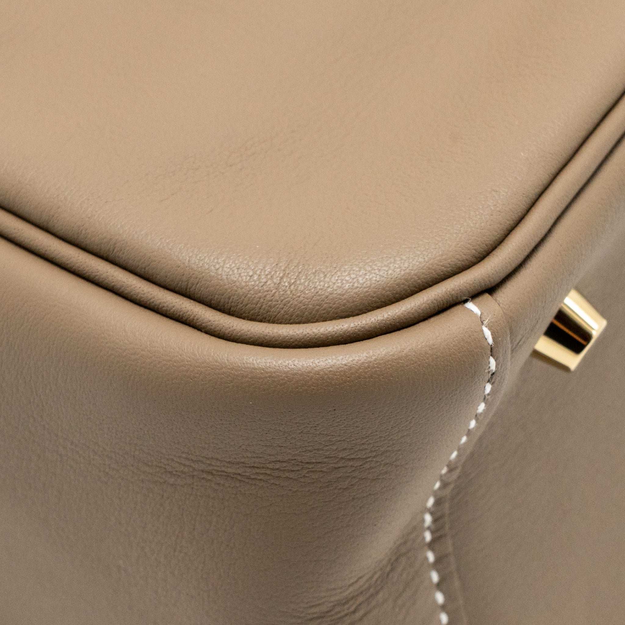 Hermes mini lindy II Swift Etoupe GHW stamp K - Image 11