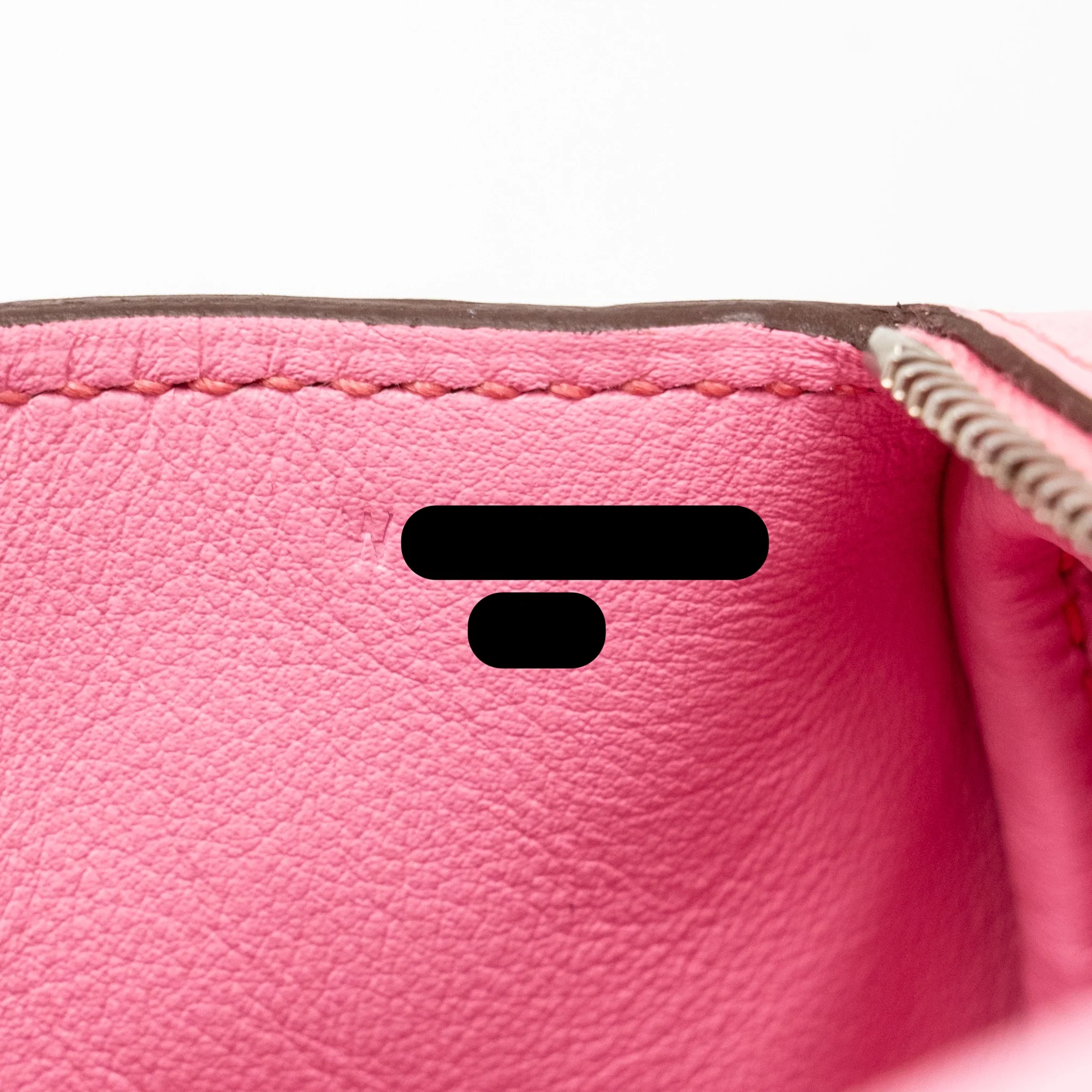 Hermes Mini Lindy Ostrich Rose Bubblegum SHW Stamp W - Image 17