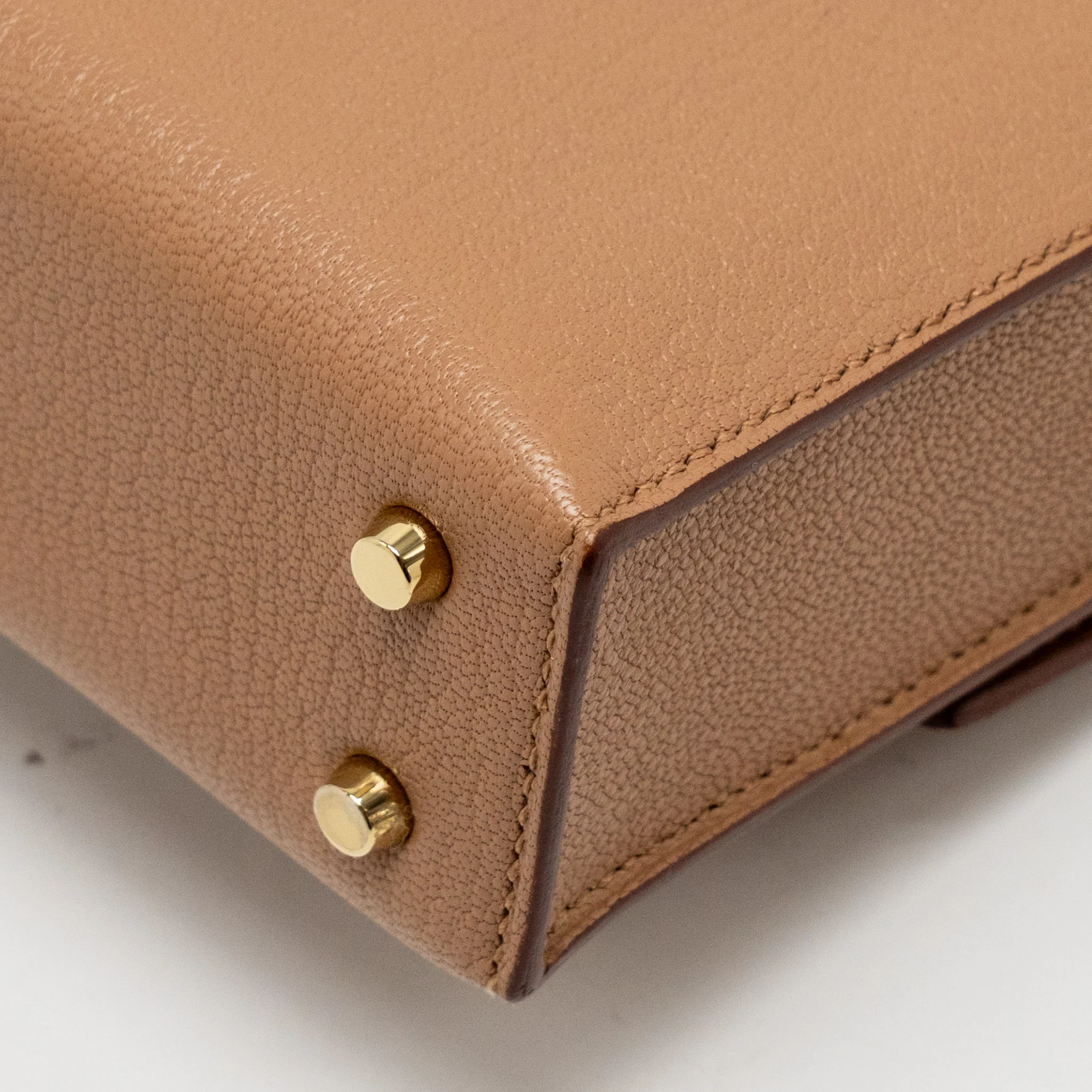 Hermes Mini Verrou Chèvre Mysore 2J Quebracho LGHW Stamp U - Image 11