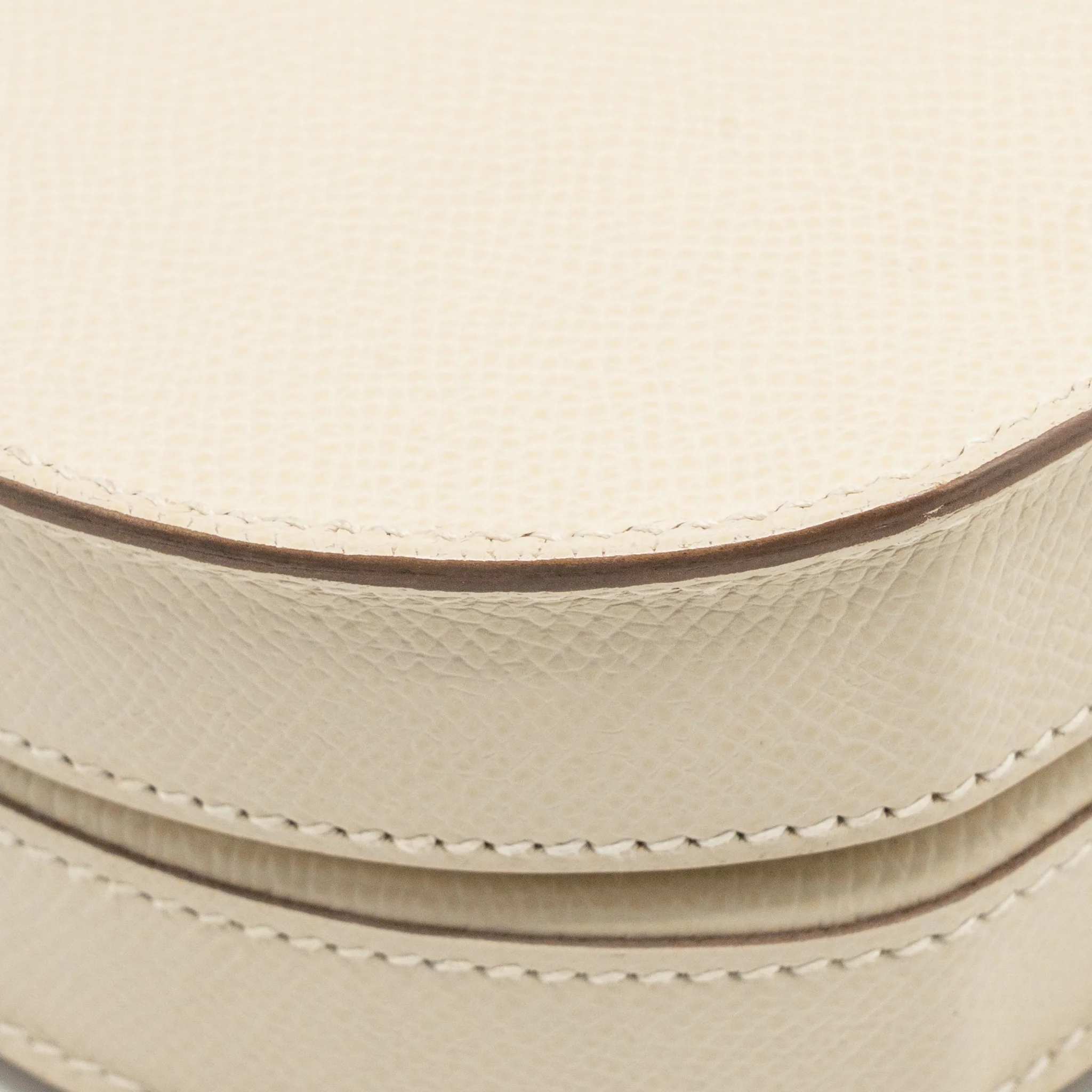 Hermes Mosaique AU 24 Mini Bag Epsom Craie LGHW Stamp Z - Image 12