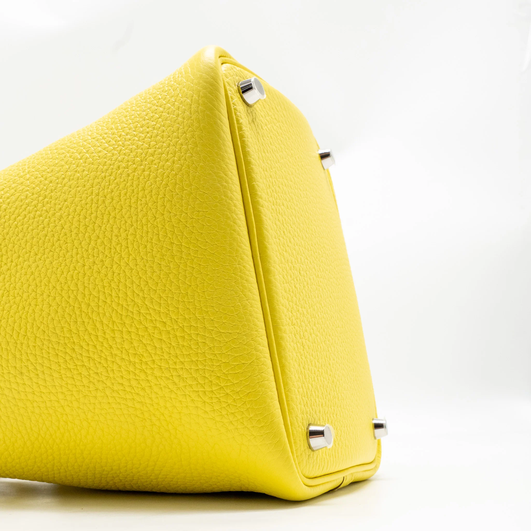 Hermes Picotin 18 Lock Bag Clemence 9R Lime SHW Stamp U - Image 7