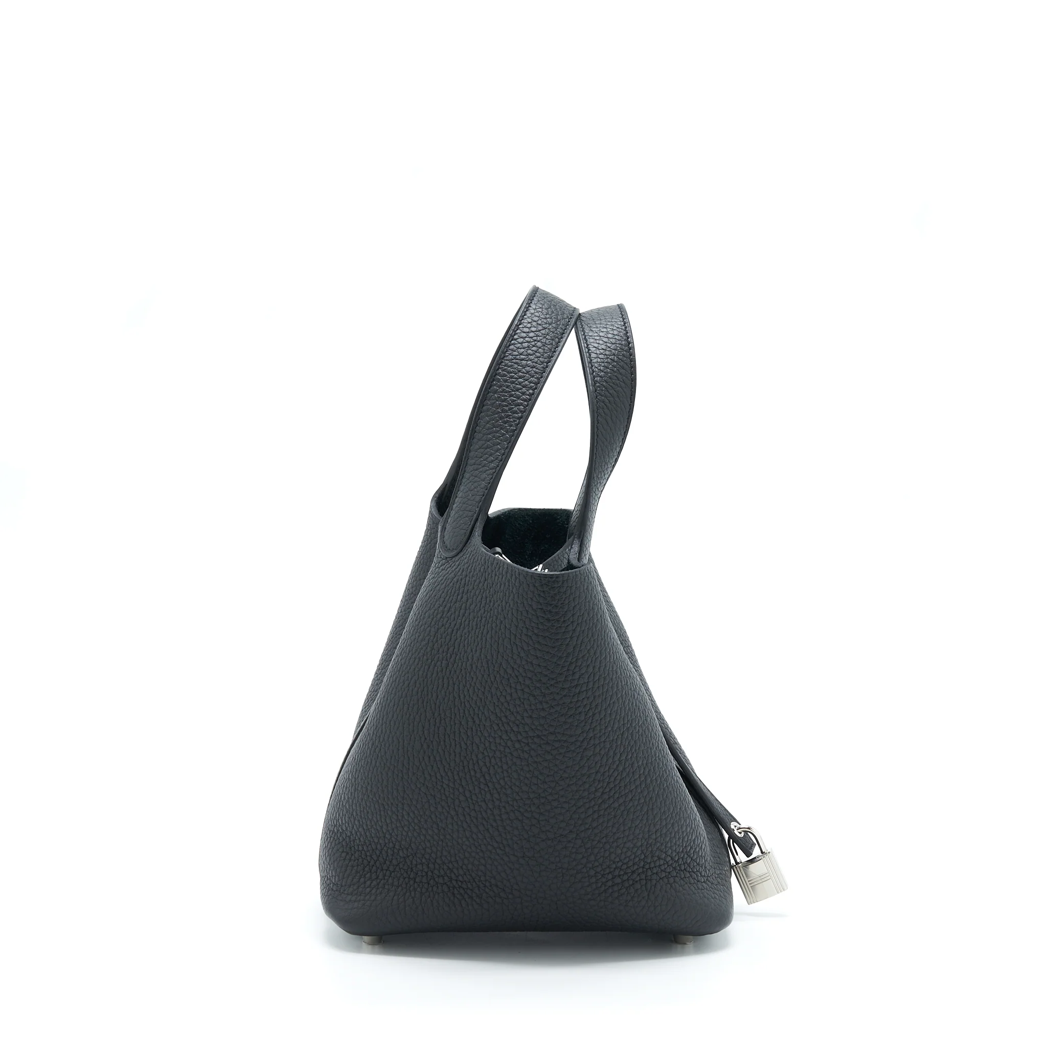 Hermes Picotin 18 Lock Bag Clemence Black SHW Stamp Z - Image 3