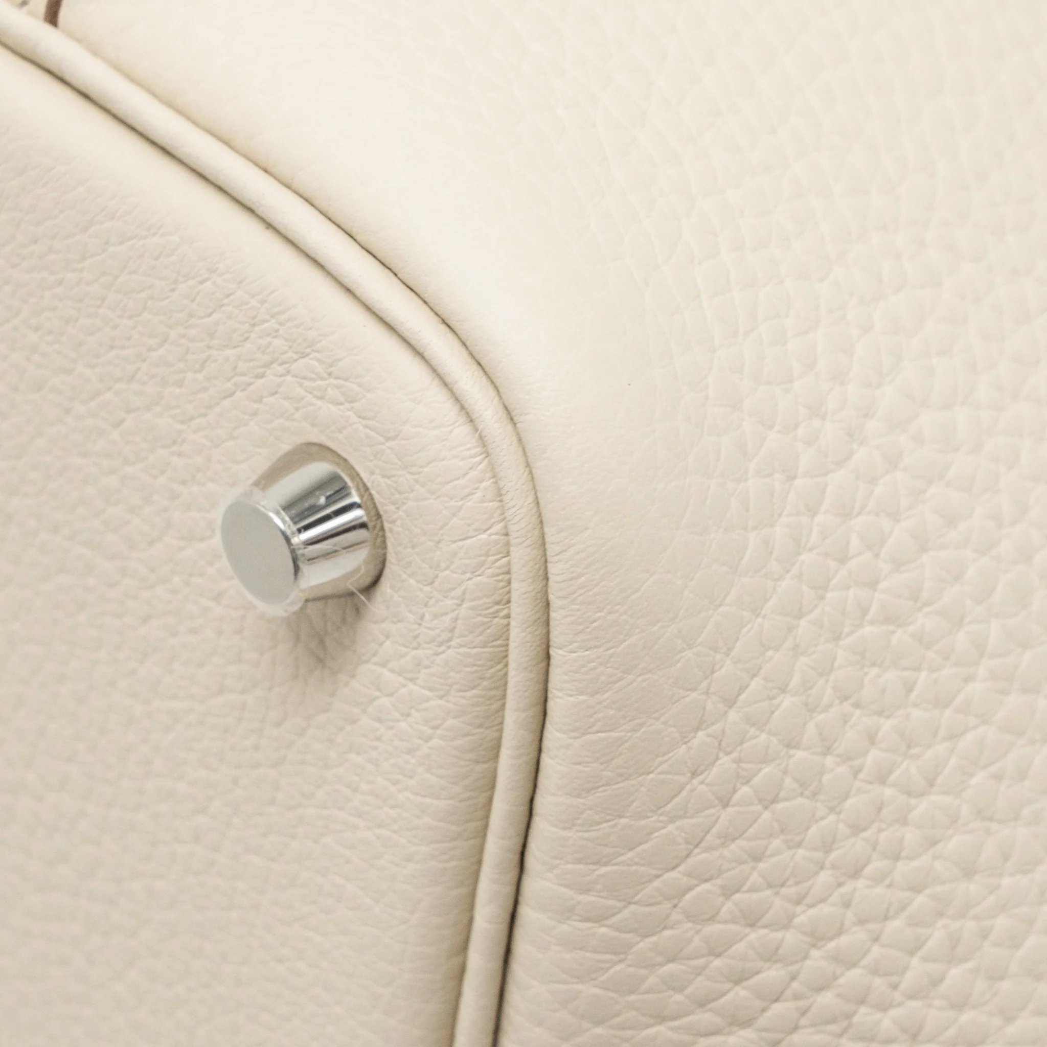 Hermes Picotin 18 Lock Bag Clemence Craie SHW Stamp K - Image 12