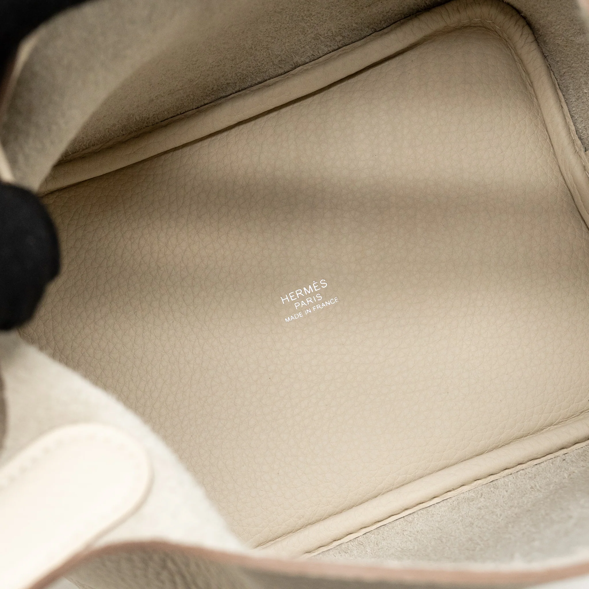 Hermes Picotin 18 Lock Bag Clemence Craie SHW Stamp K - Image 14