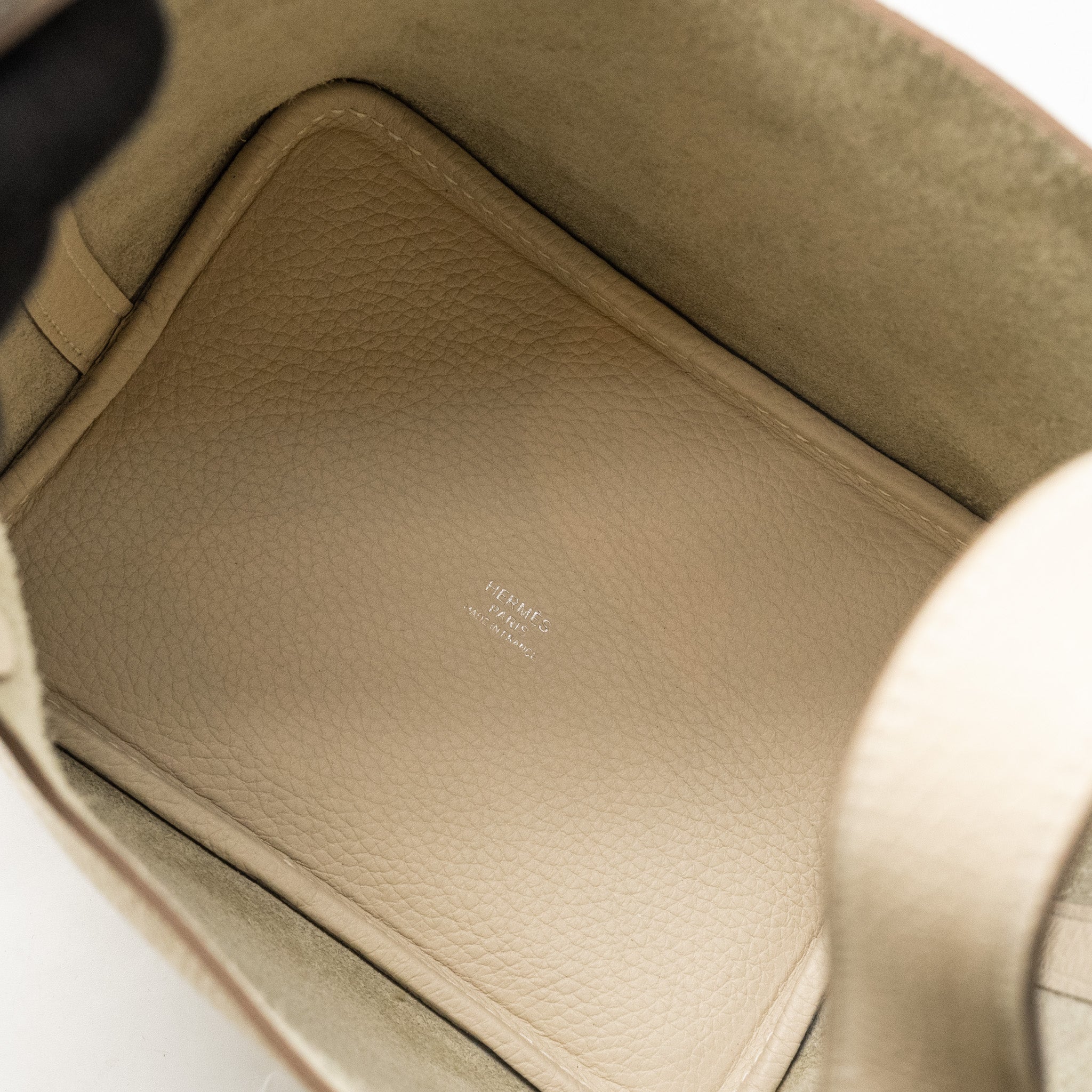 Hermes Picotin18 Lock Bag Clemence Craie SHW Stamp Y - Image 14