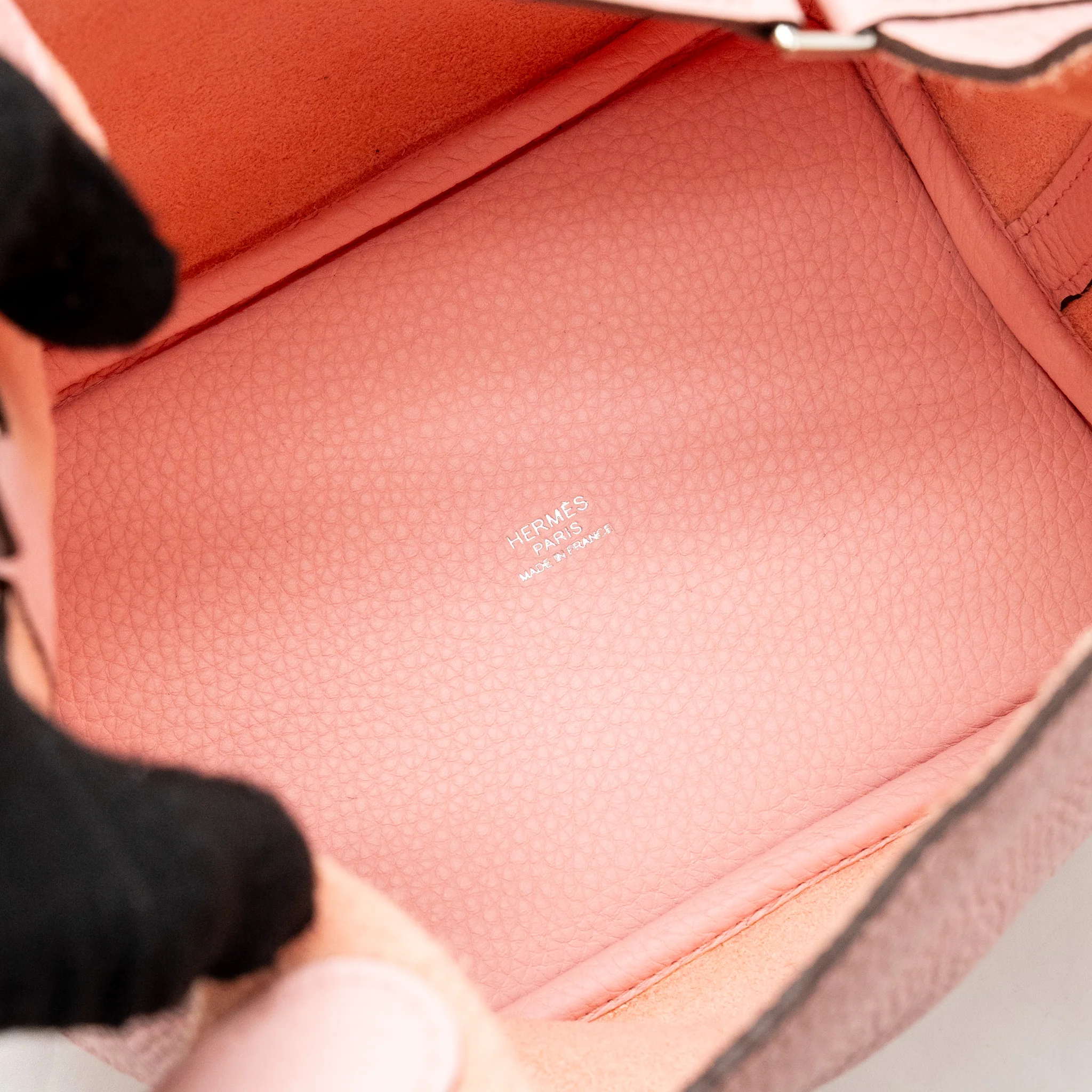Hermes Picotin 18 Lock Bag Clemence Rose Sakura SHW Stamp U - Image 13