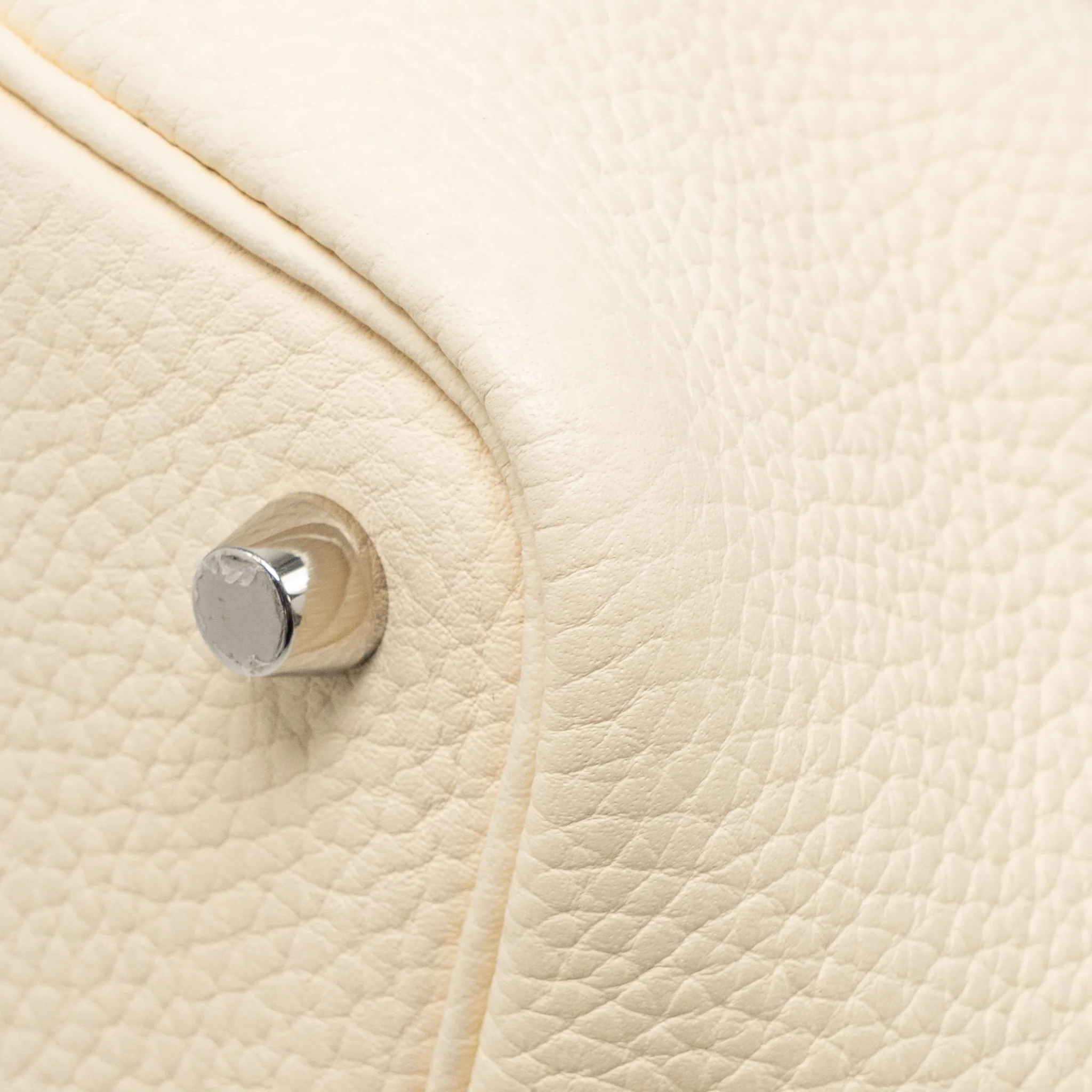 Hermes Picotin 18 Lock Bag Clemence/Swift Nata/Sesame SHW Stamp Y - Image 10