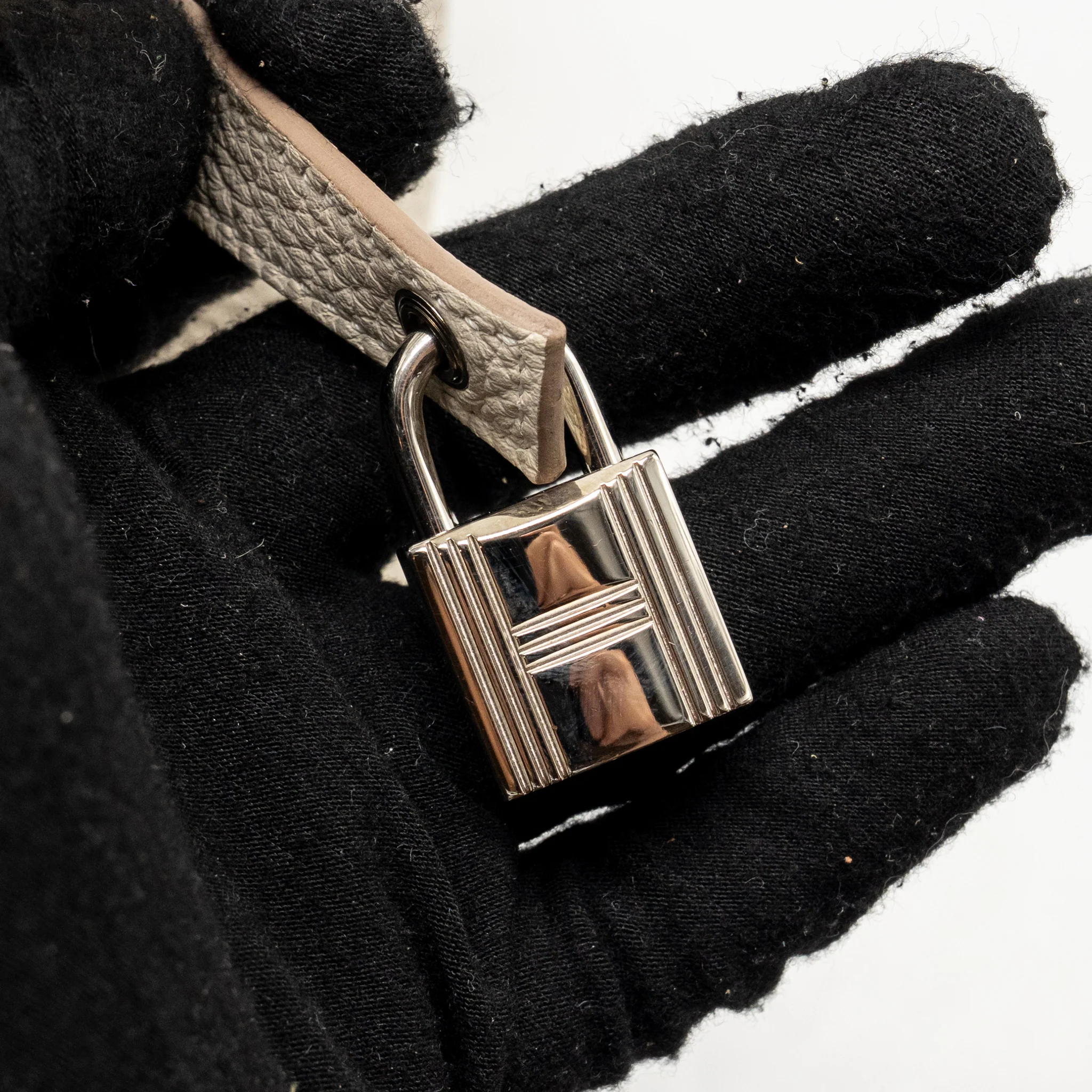 Hermes Picotin 22 clemence craie SHW stamp Z - Image 16