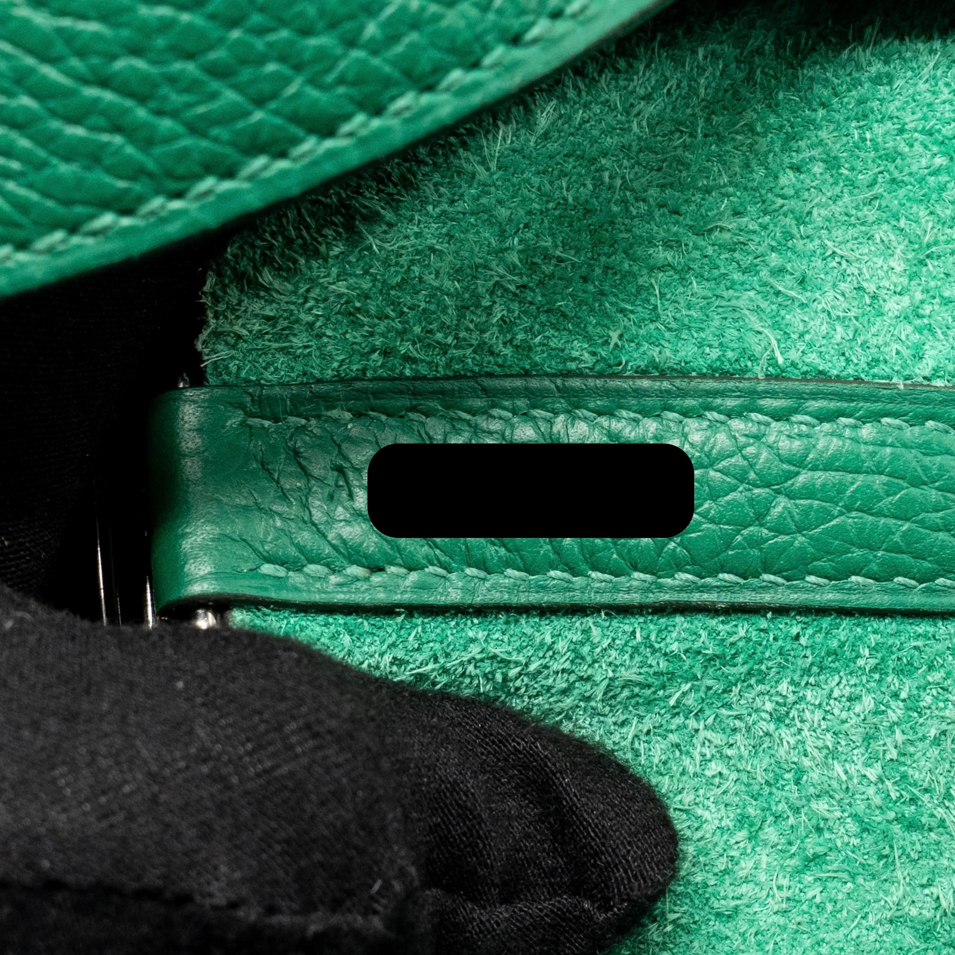 Hermes Picotin 22 Lock Bag Clemence Vert Vertigo SHW Stamp A - Image 14