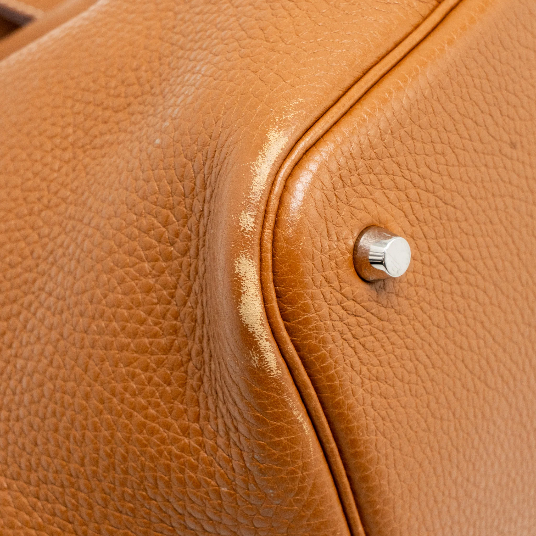 Hermes Picotin 22 Lock Bag Clemence Gold SHW Stamp T - Image 11