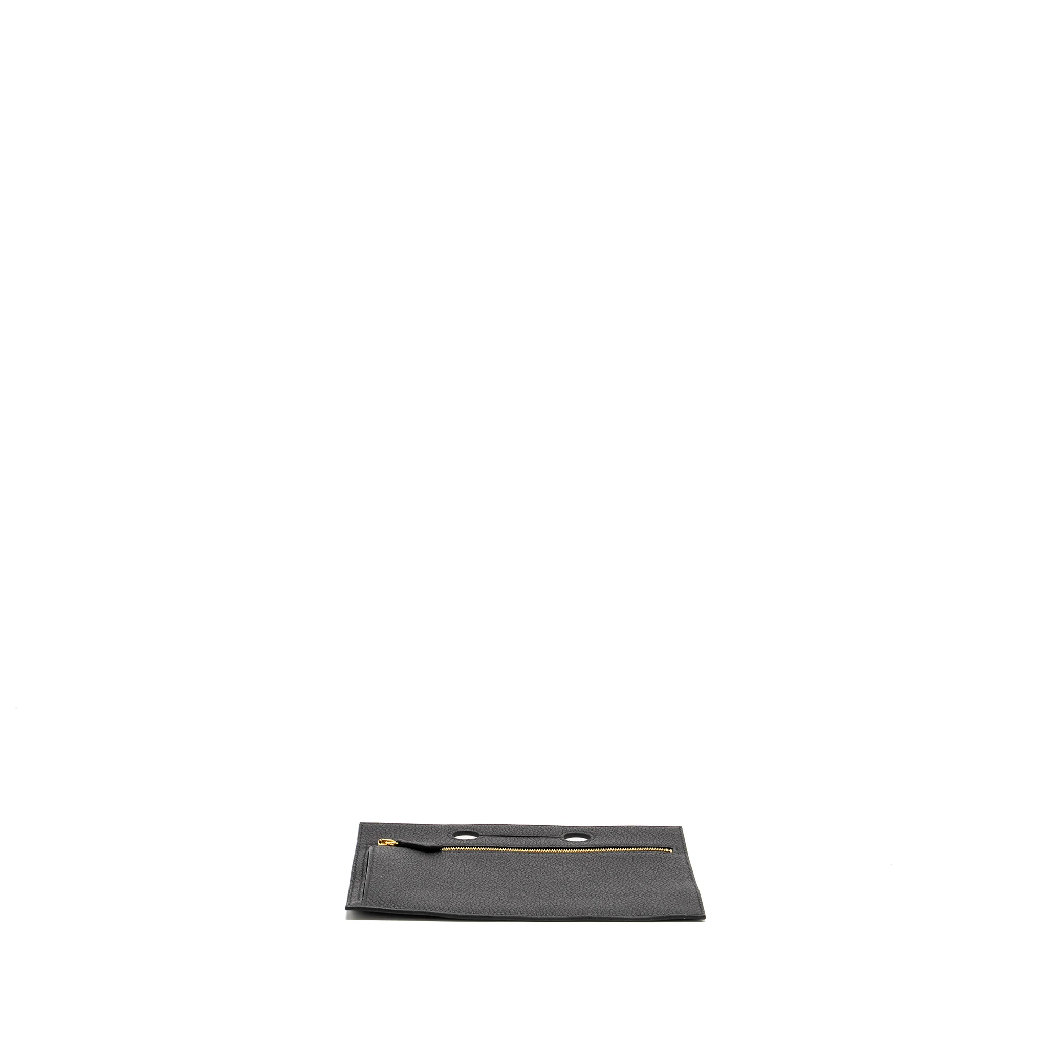 Hermes Pochette Backpocket 25 Togo Black GHW Stamp Z - Image 5