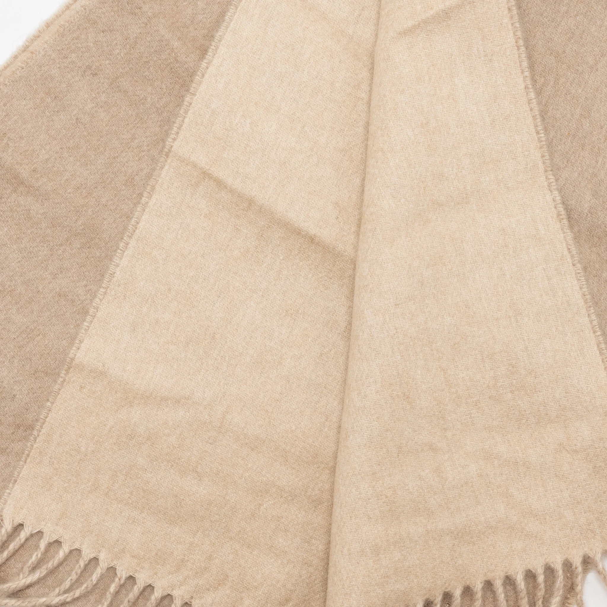Hermes Recto-Verso PM H puzzle scarf cashmere naturel / beige chine - Image 3