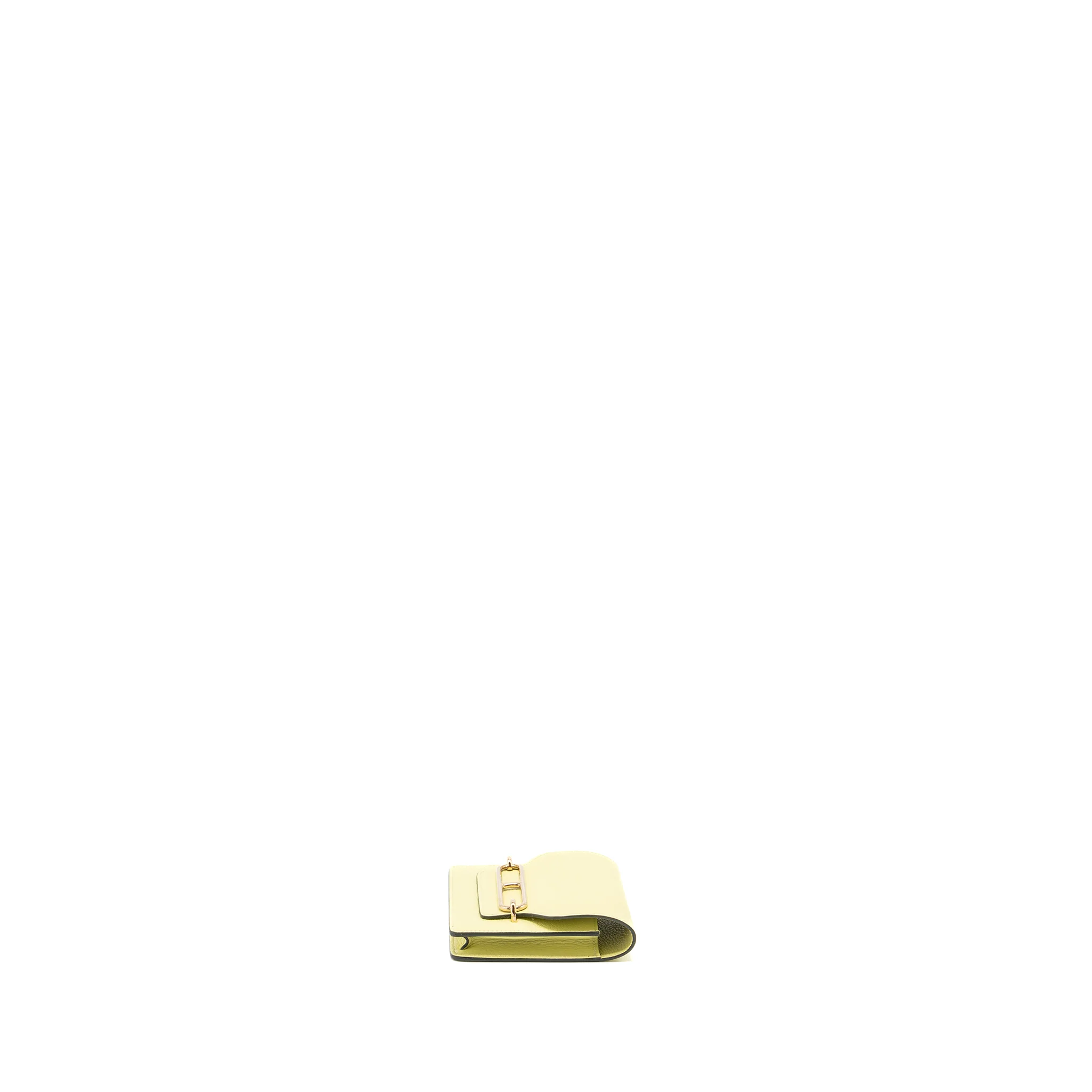 Hermes Roulis Slim Chevre Mysore Jaune Bourgeon LGHW Stamp Z - Image 4