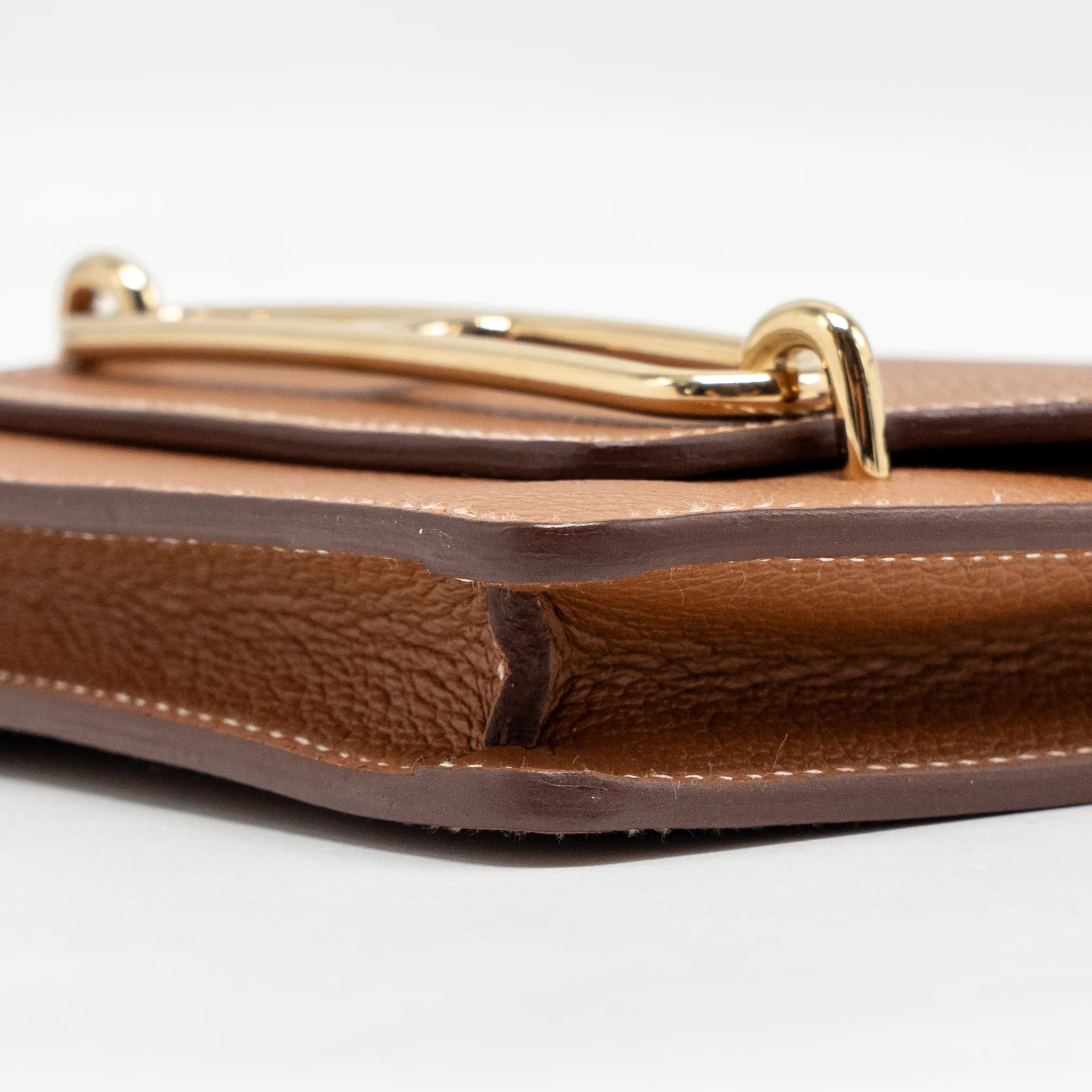 Hermes Roulis Slim Evercolor Gold GHW Stamp Z - Image 7