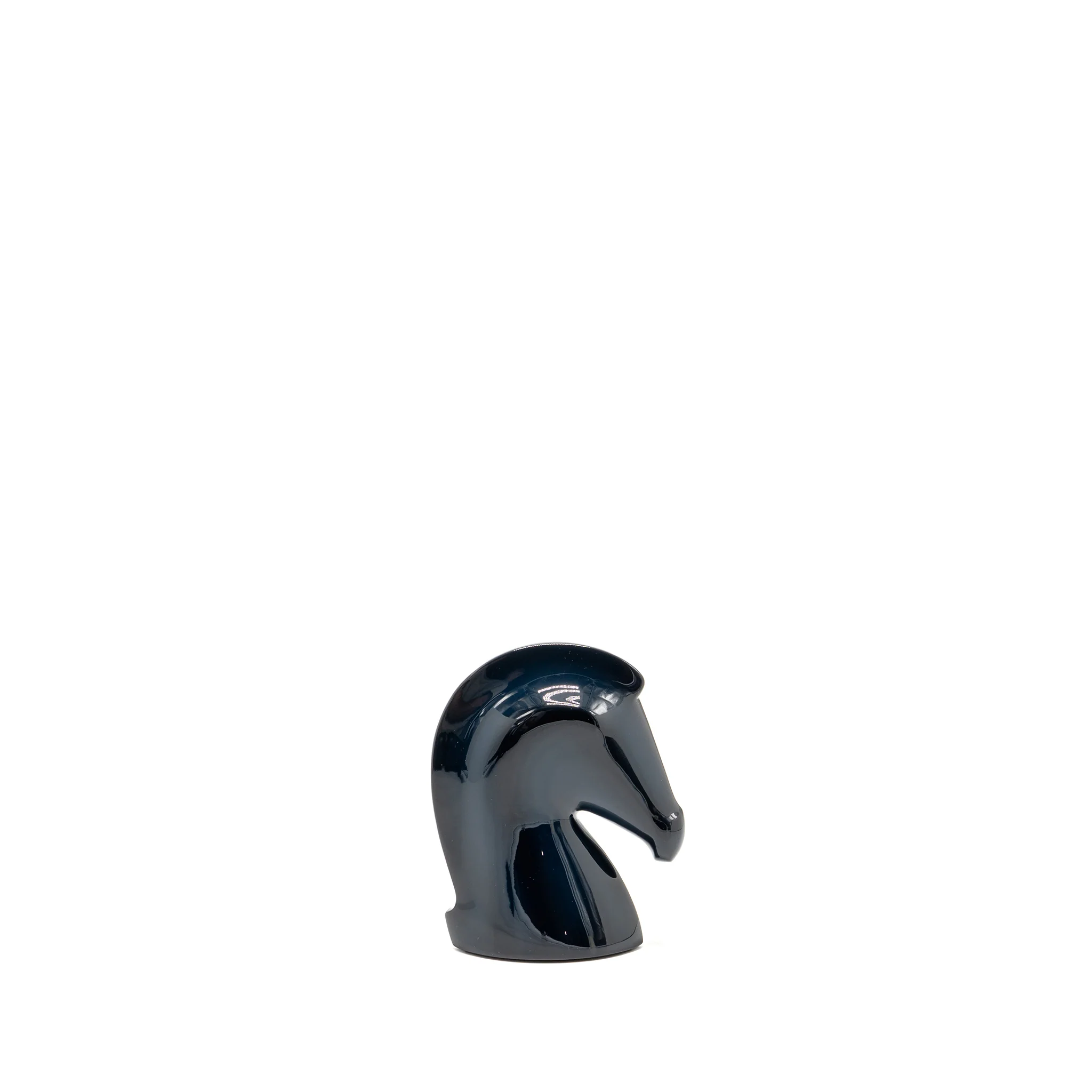 Hermes Samarcande Paperweight Wood / Taurillon Leather Indigo - Image 2