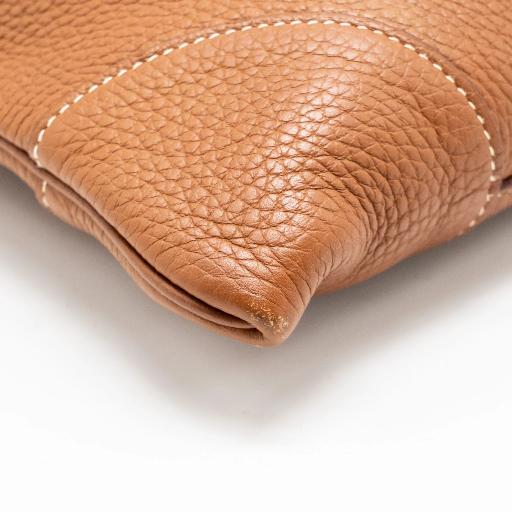 Hermes Silkcity 33 Clemence Gold SHW Stamp Ying m - Image 9