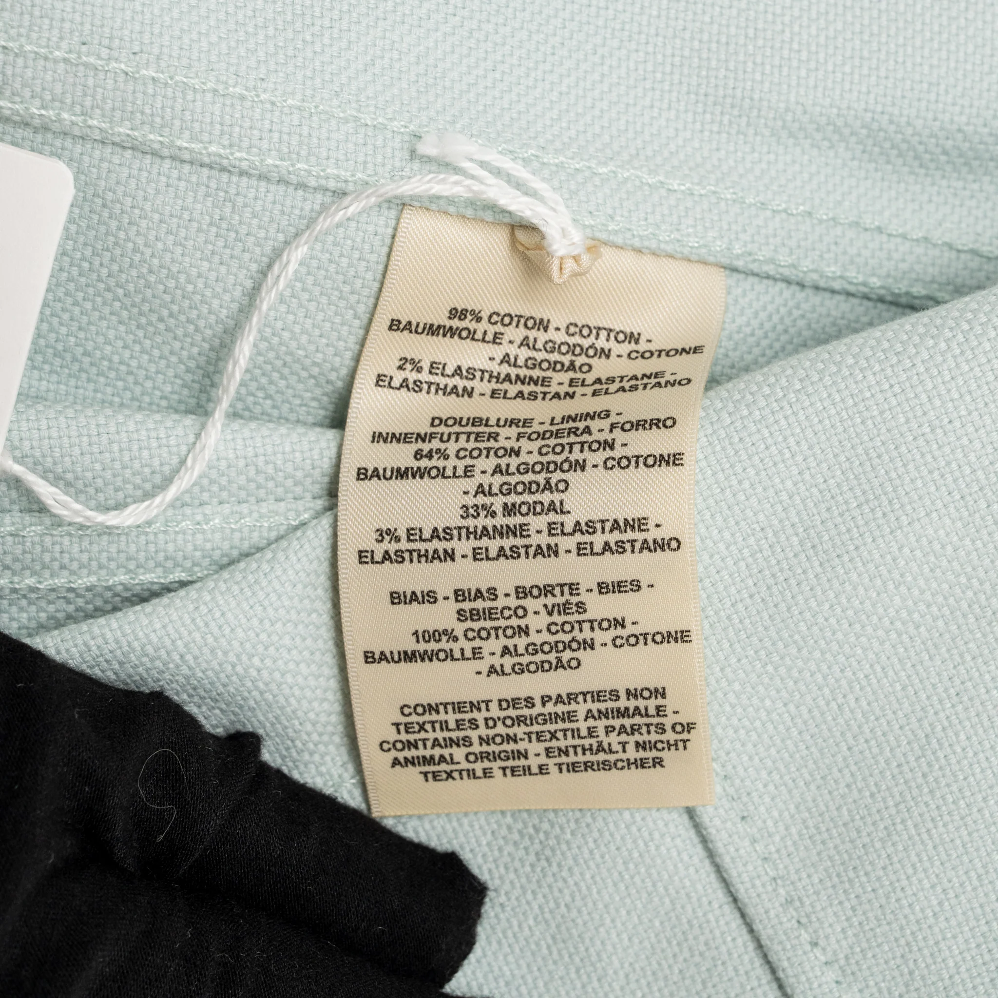 Hermes Size 34 Chaine d’Ancre Denim Jacket Cotton/Elastane Vert Embrun SHW - Image 7