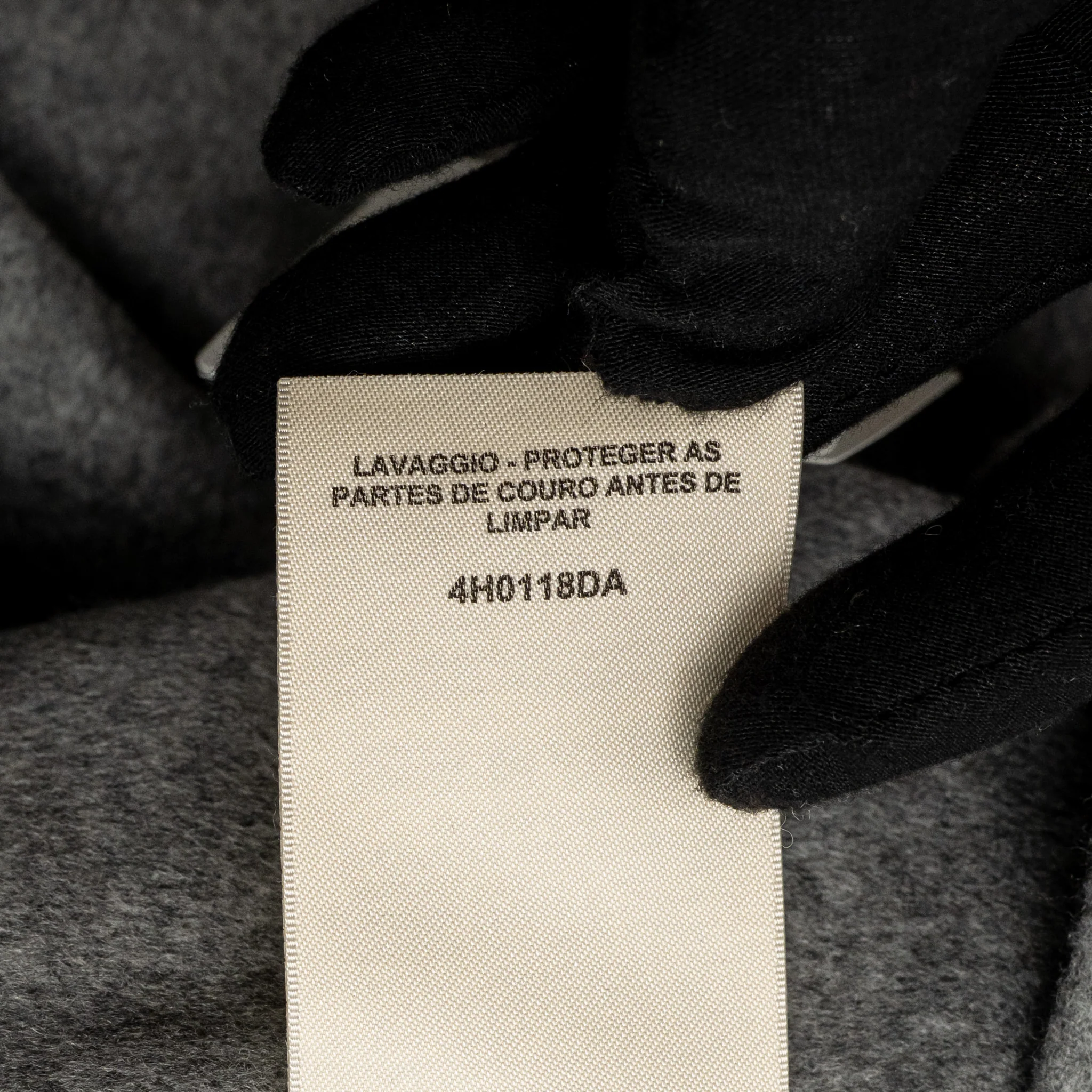 Hermes Size 34 Double-face Long Inspi Couverture Coat Cashmere Gris Crayon - Image 8