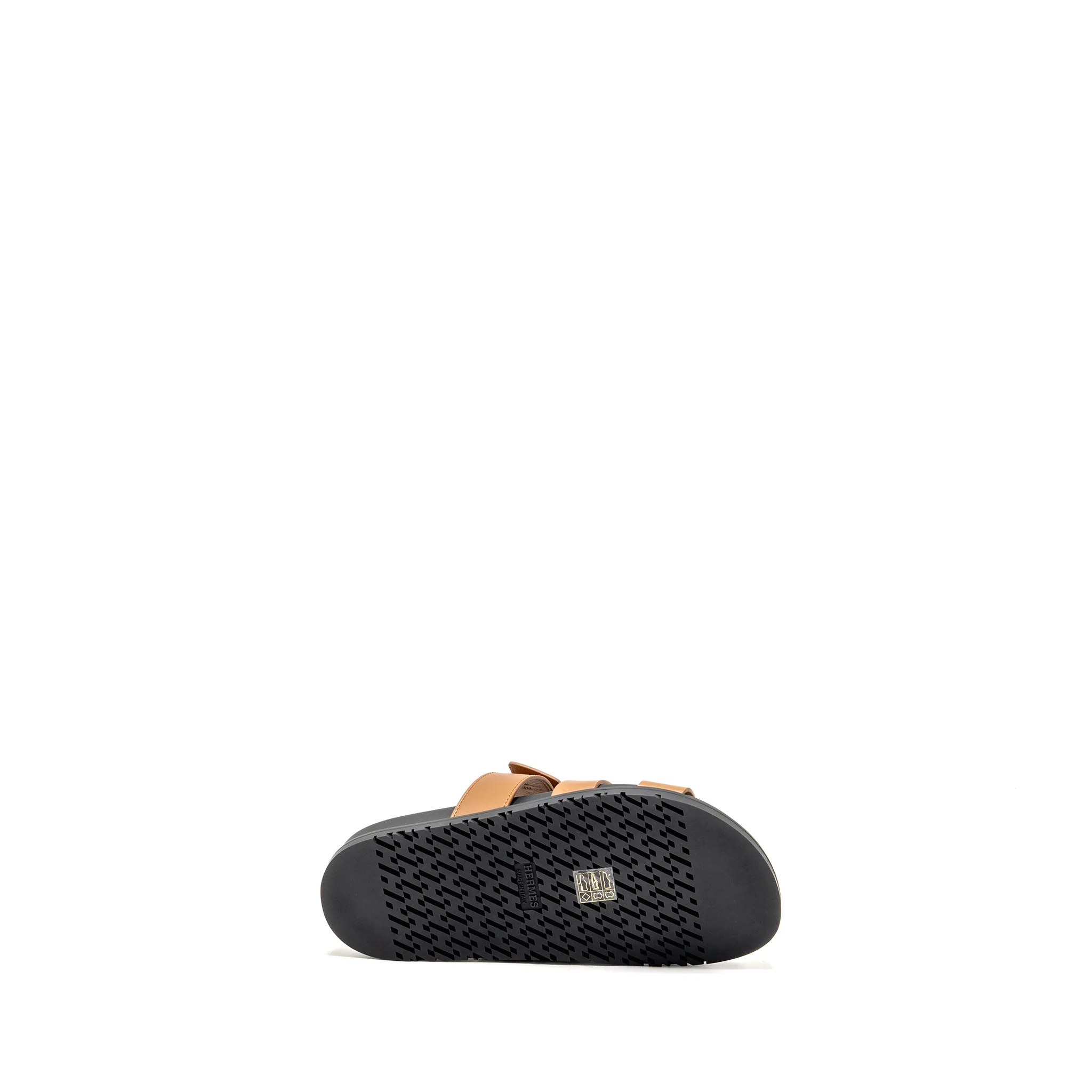 Hermes Size 36 Femme Chypre Sandals Gold - Image 7