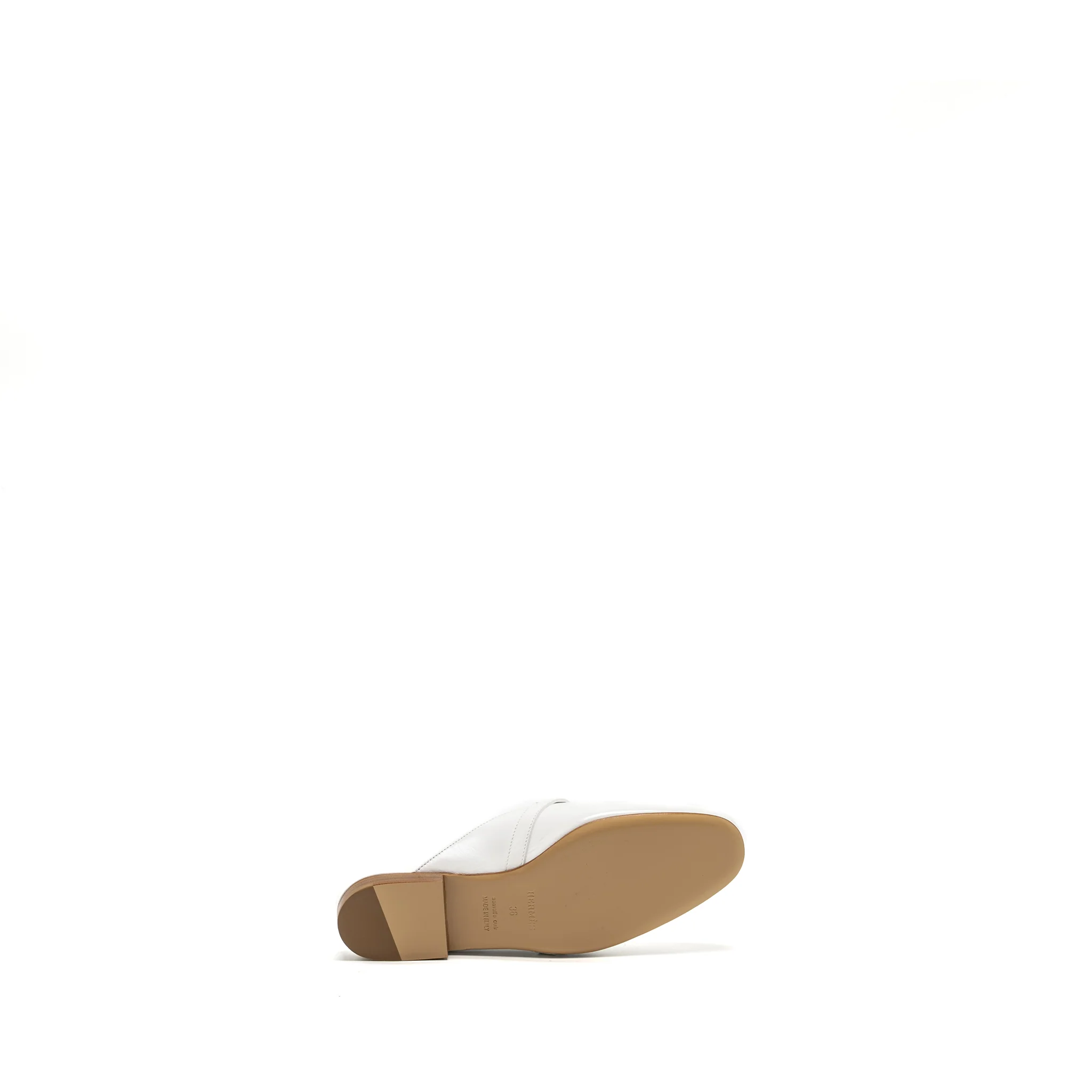 Hermes Size 36 Femme OZ Mule Blanc RGHW - Image 6
