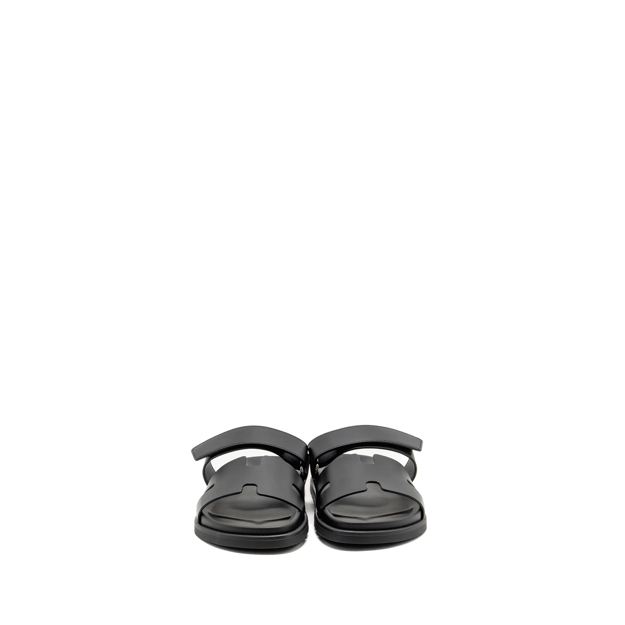 Hermes size 39 homme chypre sandals black - Image 2