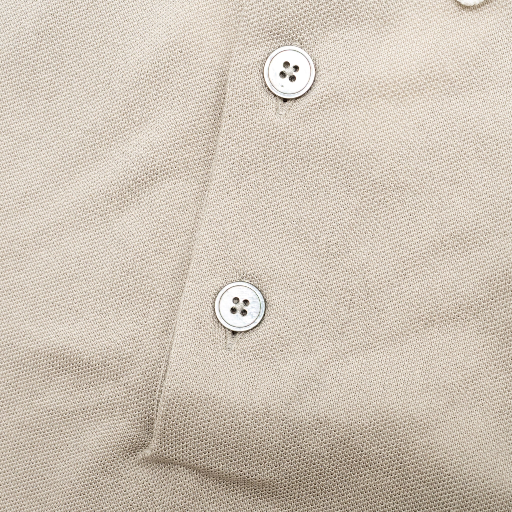 Hermes size M polo Cotton light grey - Image 4