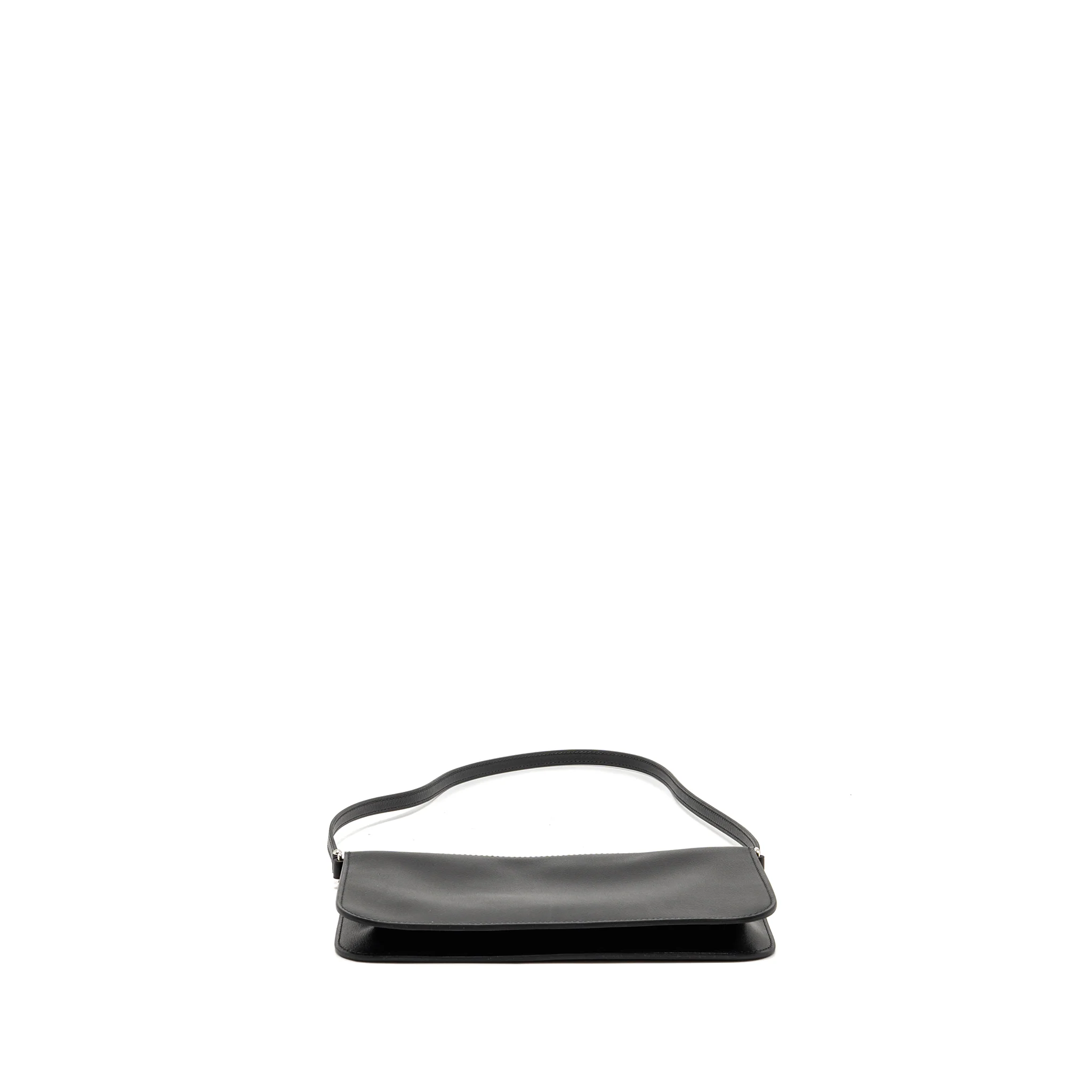 Hermes Zipengo Chaine d’Ancre To Go Pouch Evergrain Calfskin Black SHW Stamp K - Image 6