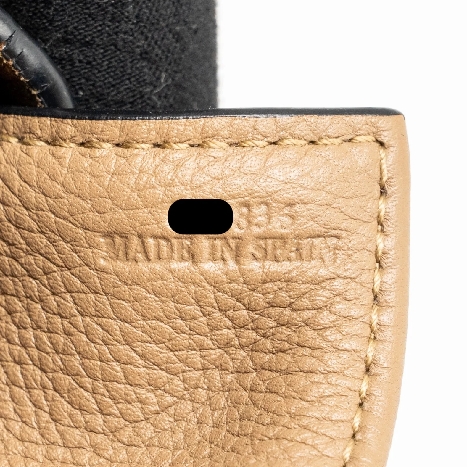 Loewe Flamenco Knot Tote Bag Grained Calfskin Brown/Black SHW - Image 15