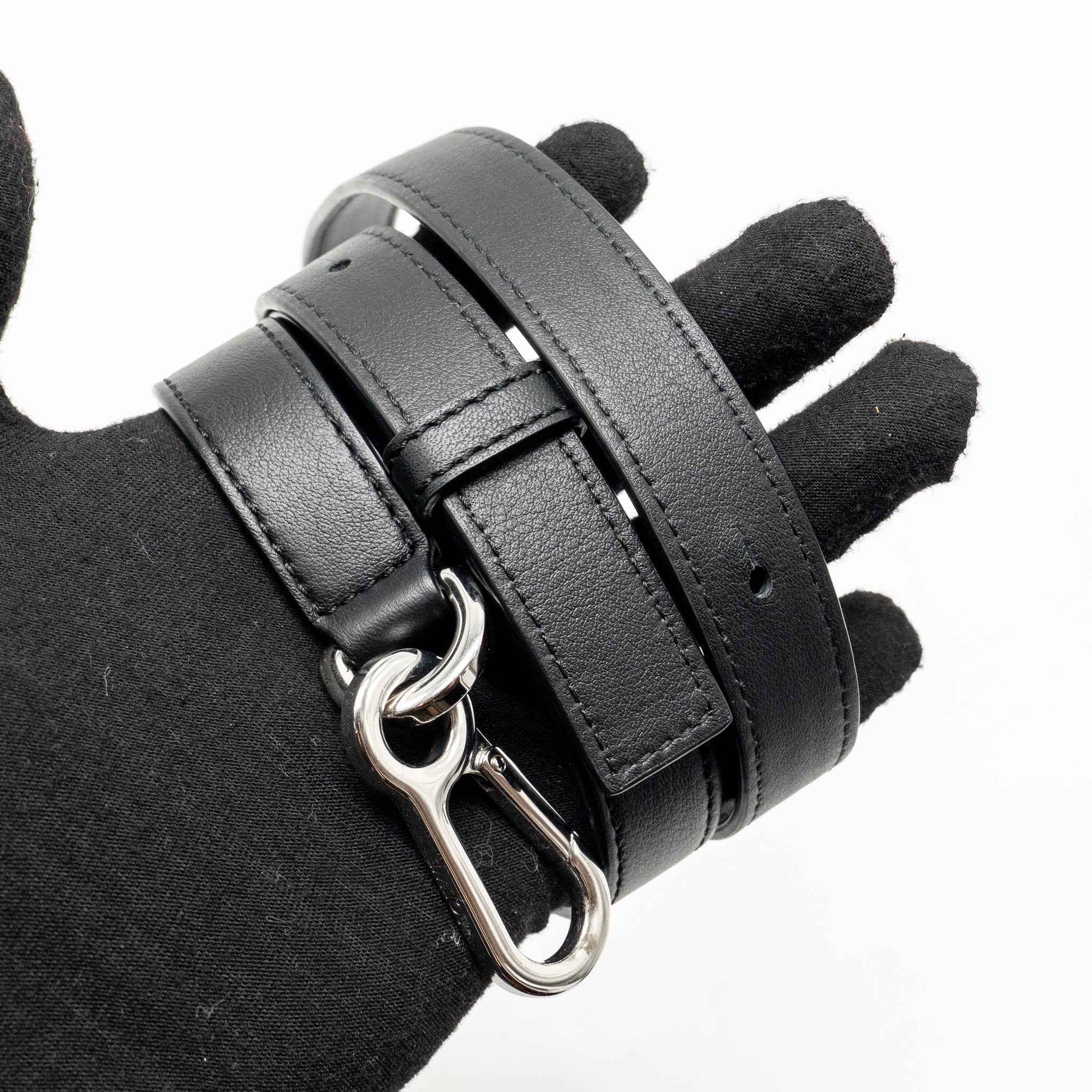 Loewe Small Puzzle Bag Calfskin black SHW - Image 15