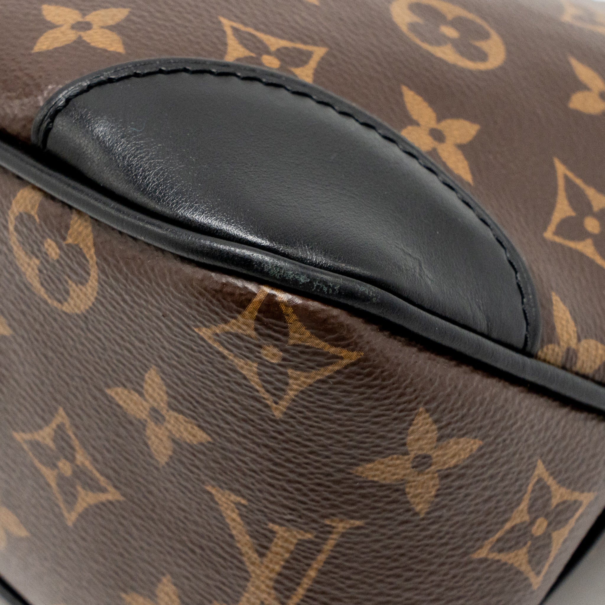 Louis Vuitton Boulogne PM monogram Canvas/Leather Black GHW - Image 8