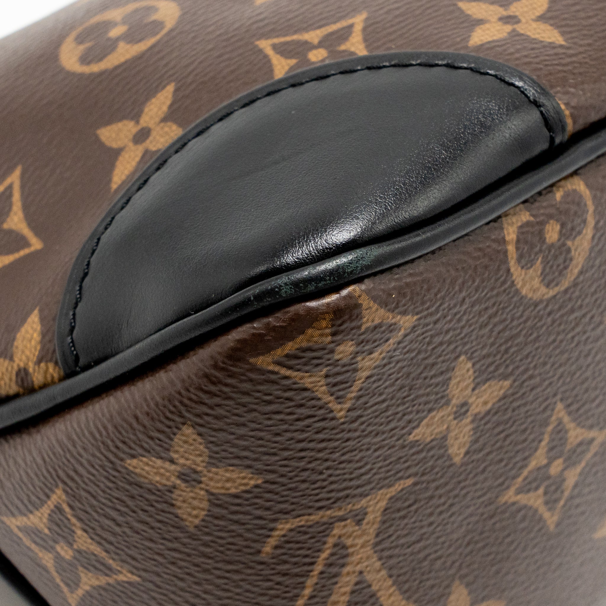 Louis Vuitton Boulogne PM monogram Canvas/Leather Black GHW - Image 9