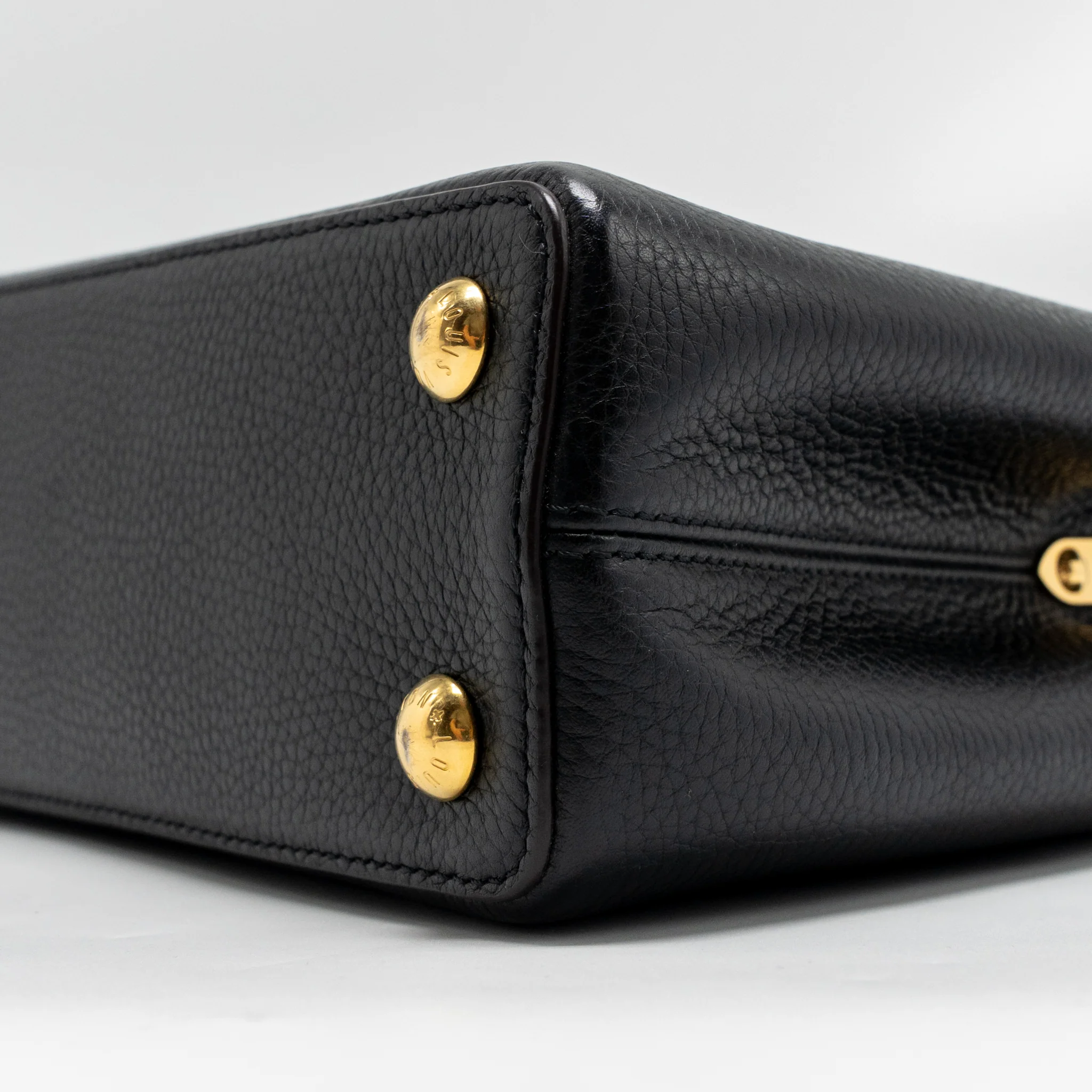 Louis Vuitton Capucines BB Calfskin Black GHW - Image 7