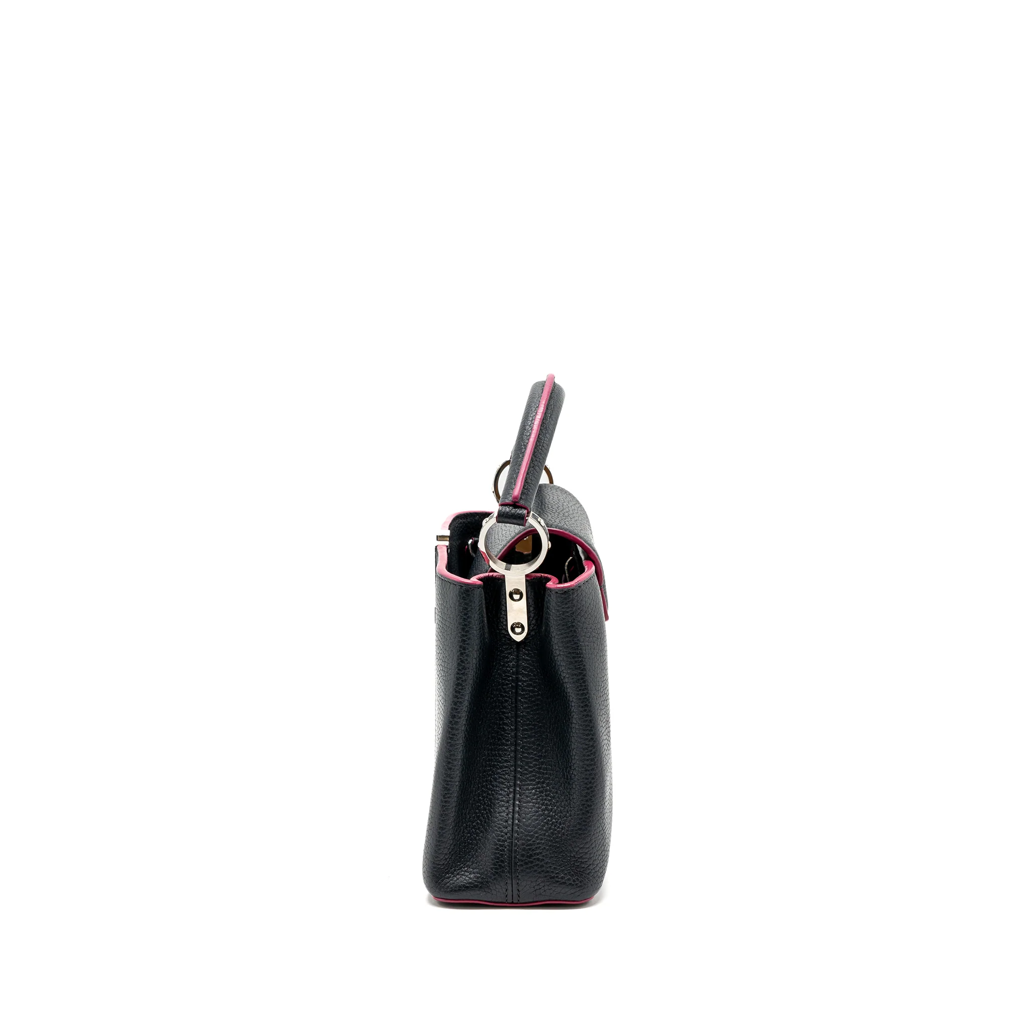 Louis Vuitton Capucines BB Taurillon Navy SHW - Image 4