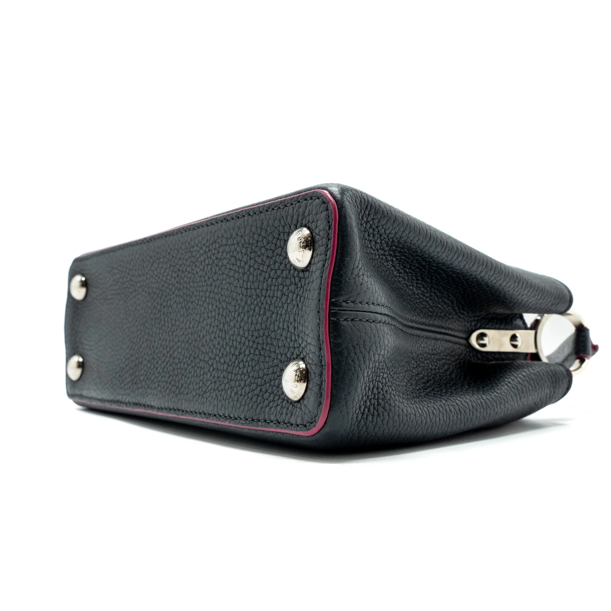 Louis Vuitton Capucines BB Taurillon Navy SHW - Image 7