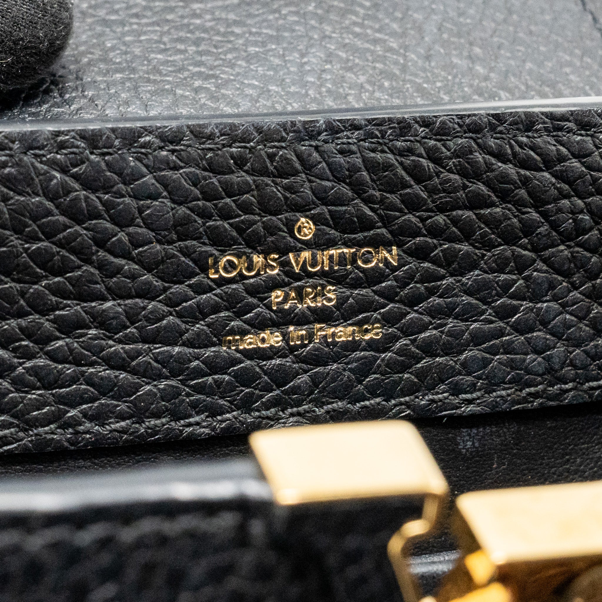 Louis Vuitton Capucines Mini Taurillon Black GHW - Image 14