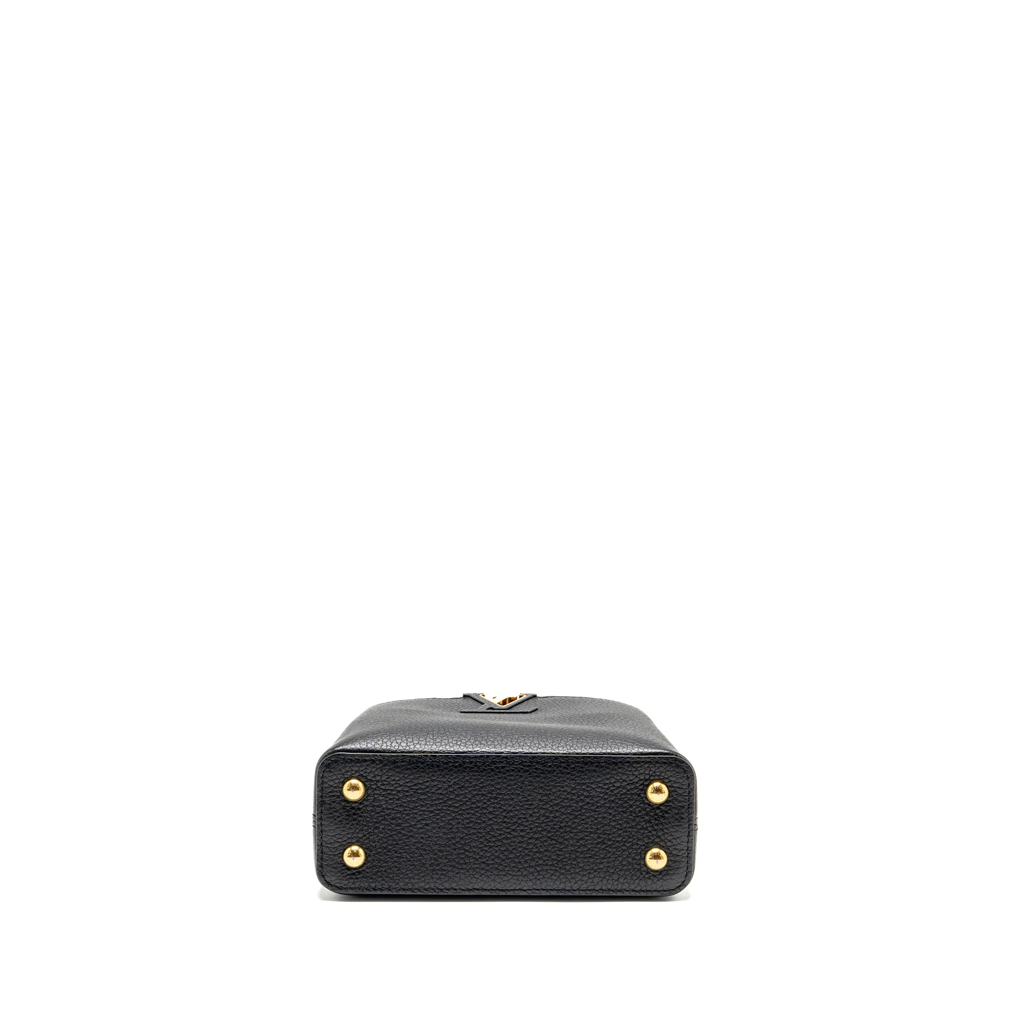 Louis Vuitton Capucines Mini Taurillon Black GHW - Image 5