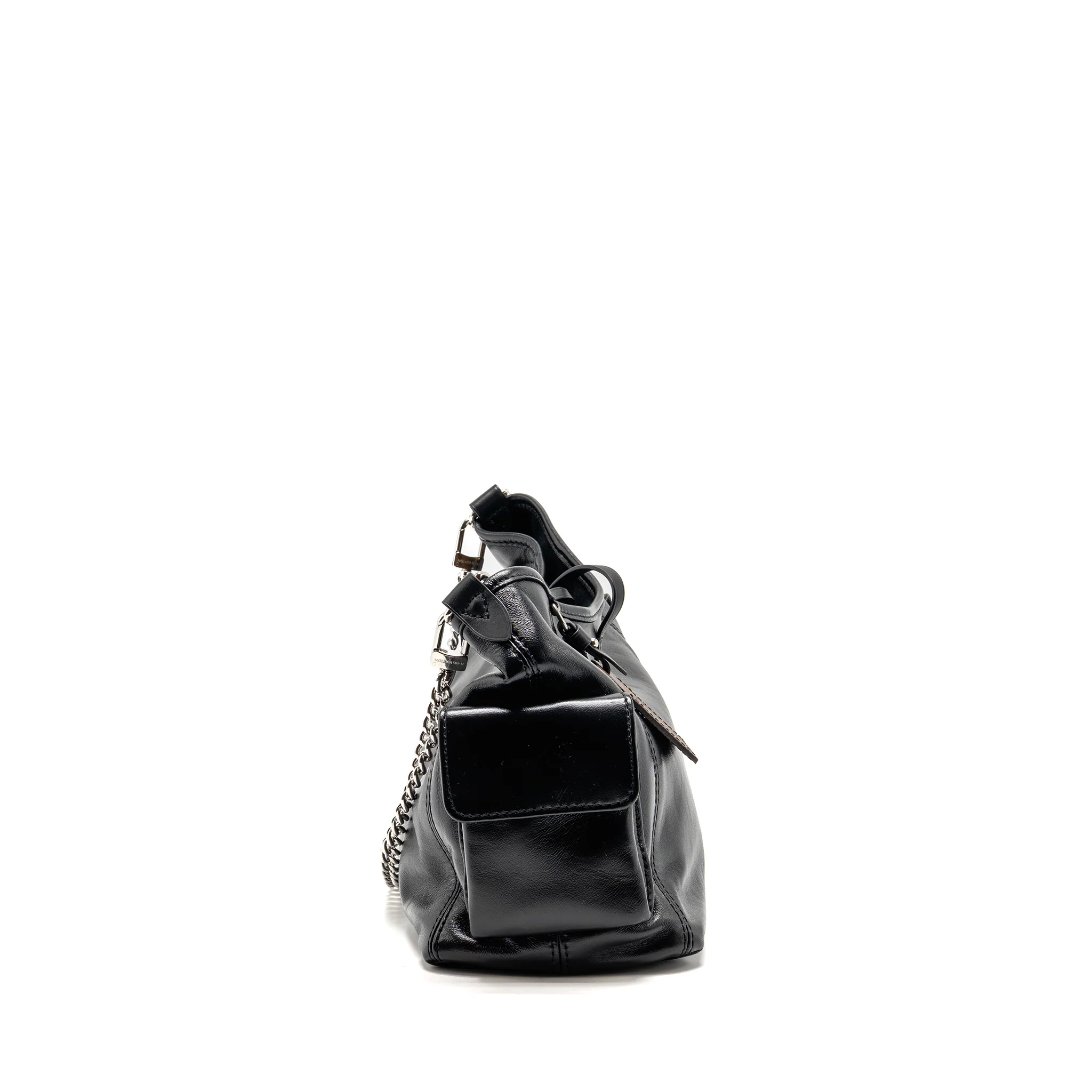 Louis Vuitton carryall cargo vibe pm lambskin black SHW - Image 3