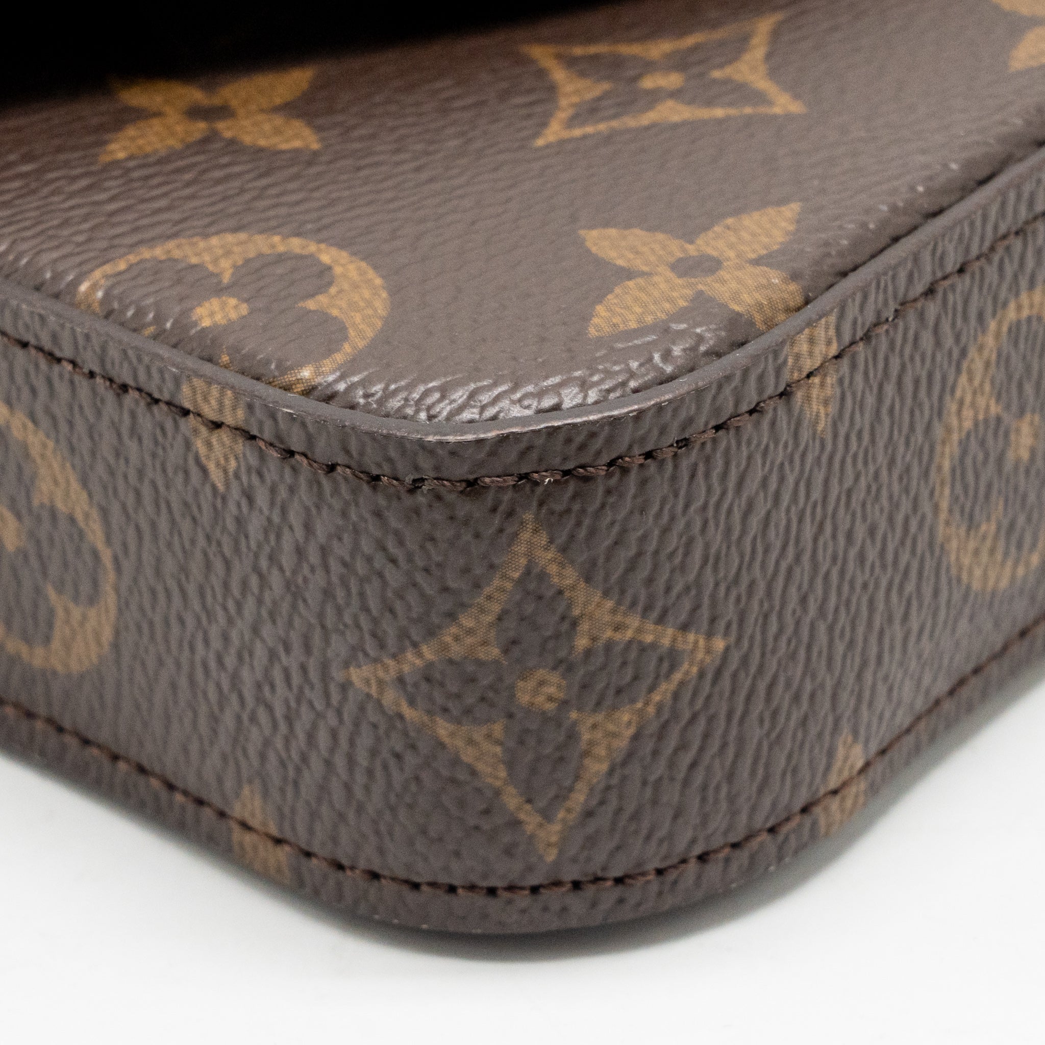 Louis Vuitton Felicie Strap and Go Pochette Monogram Canvas Khaki GHW - Image 7