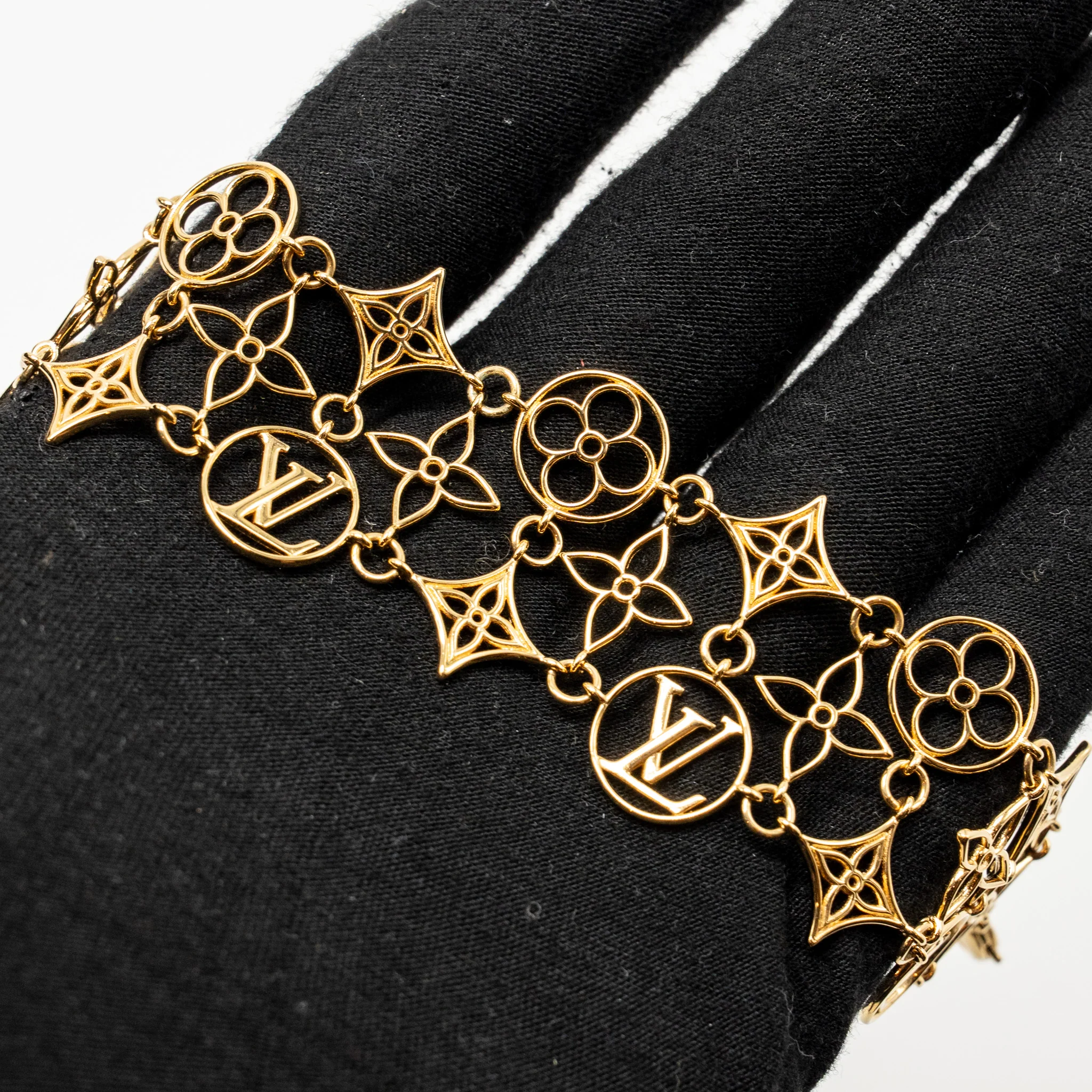 Louis Vuitton gold tone bracelet - Image 4