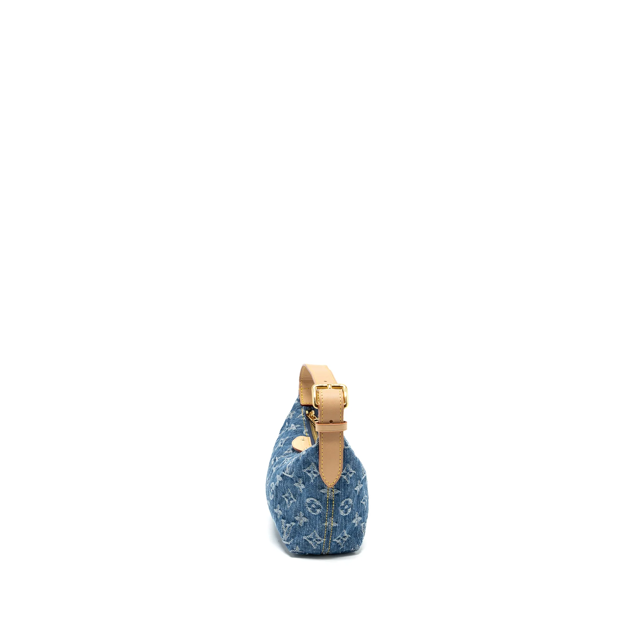 Louis Vuitton Hills Pochette Monogram Denim Blue GHW - Image 4