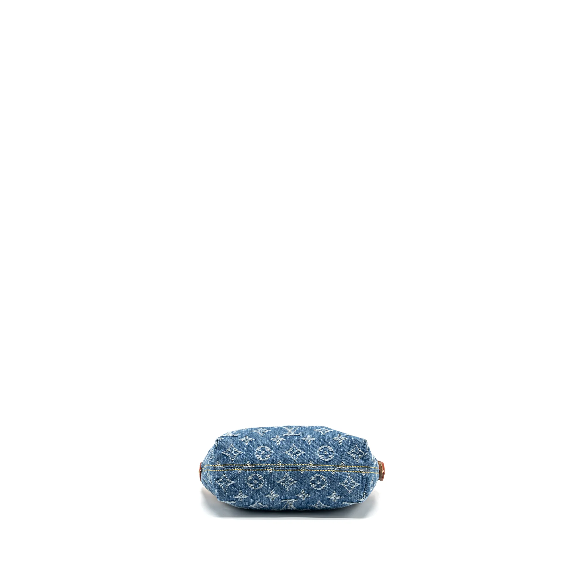 Louis Vuitton Hills Pochette Monogram Denim Blue GHW - Image 5