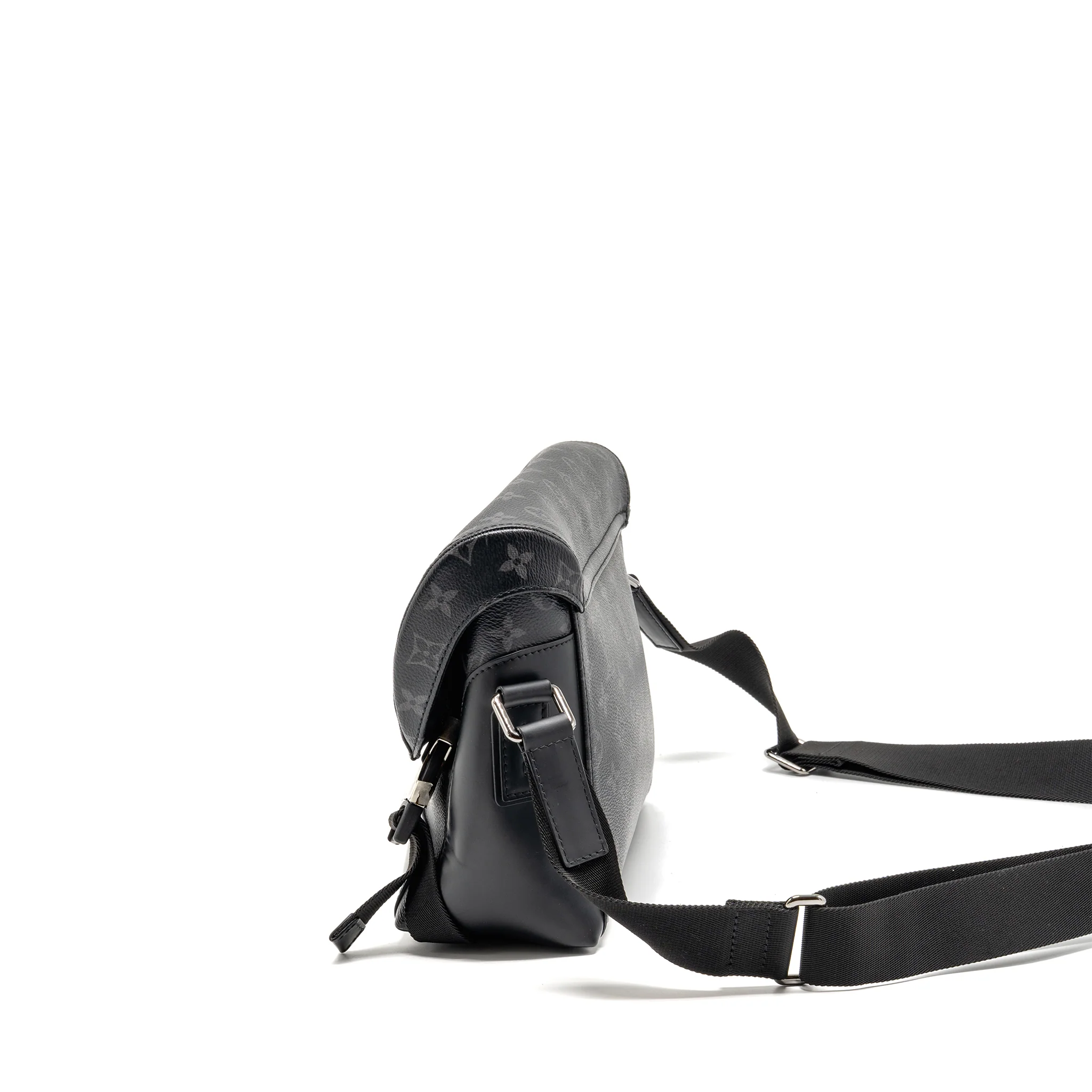 Louis Vuitton Messenger Voyager PM Monogram Canvas Black SHW - Image 3