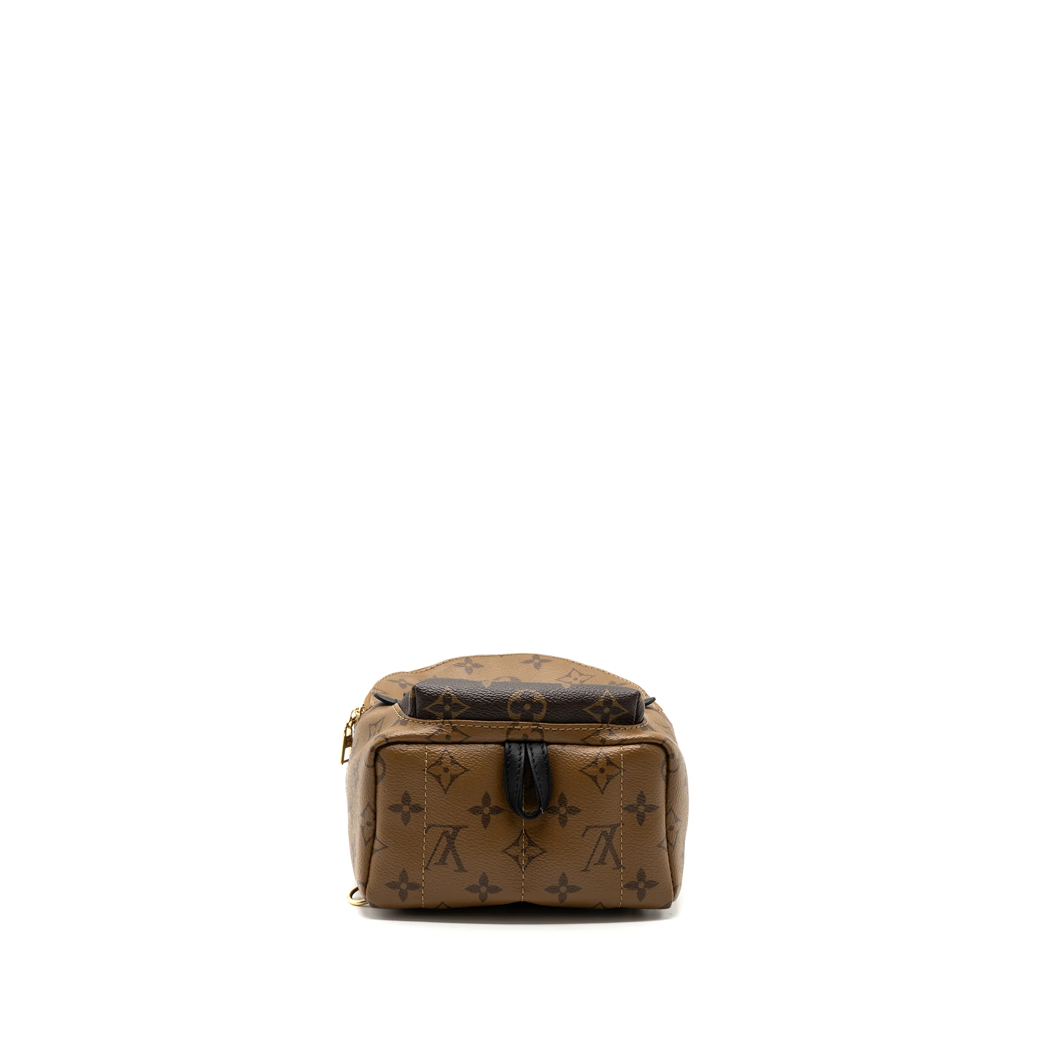 Louis Vuitton Mini Palm Spring Backpack Reverse Monogram Canvas GHW - Image 6