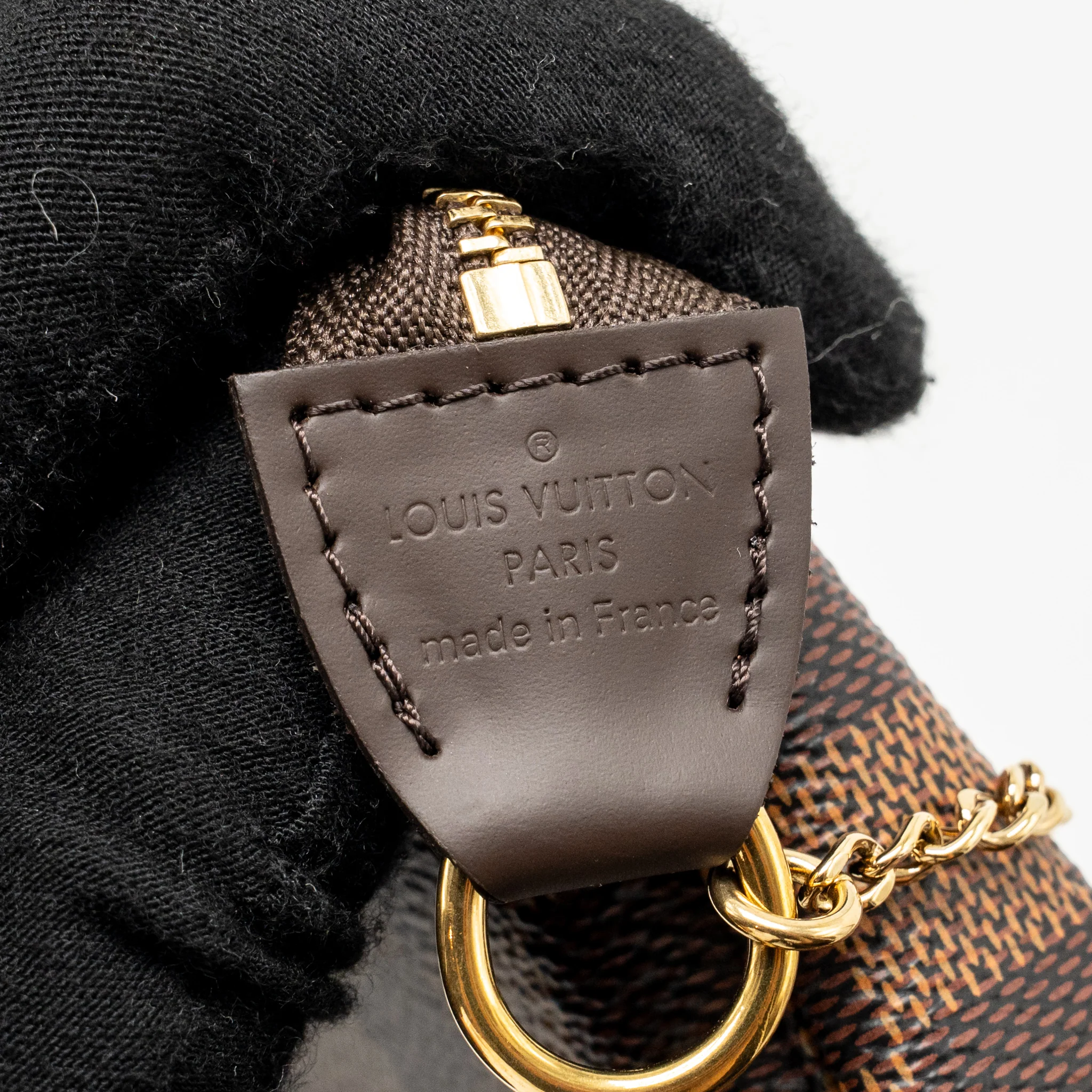 Louis Vuitton Mini Pochette Accessoires Damier Ebène Canvas/Leather GHW - Image 11