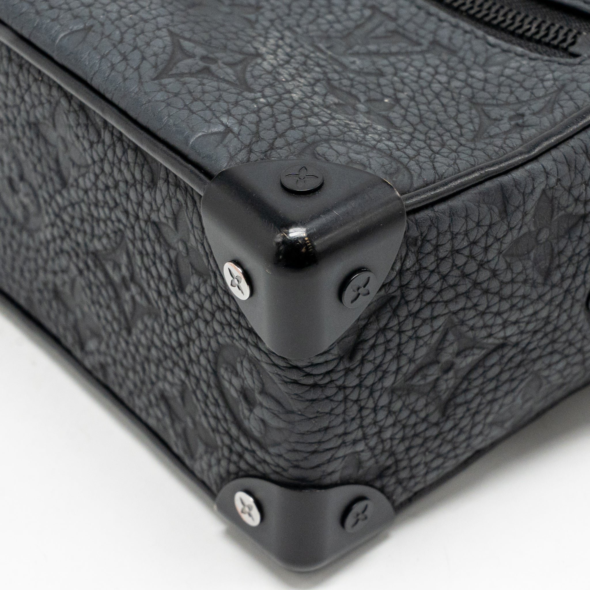 Louis Vuitton Mini Soft Trunk Monogram Taurillon Leather SO Black - Image 8