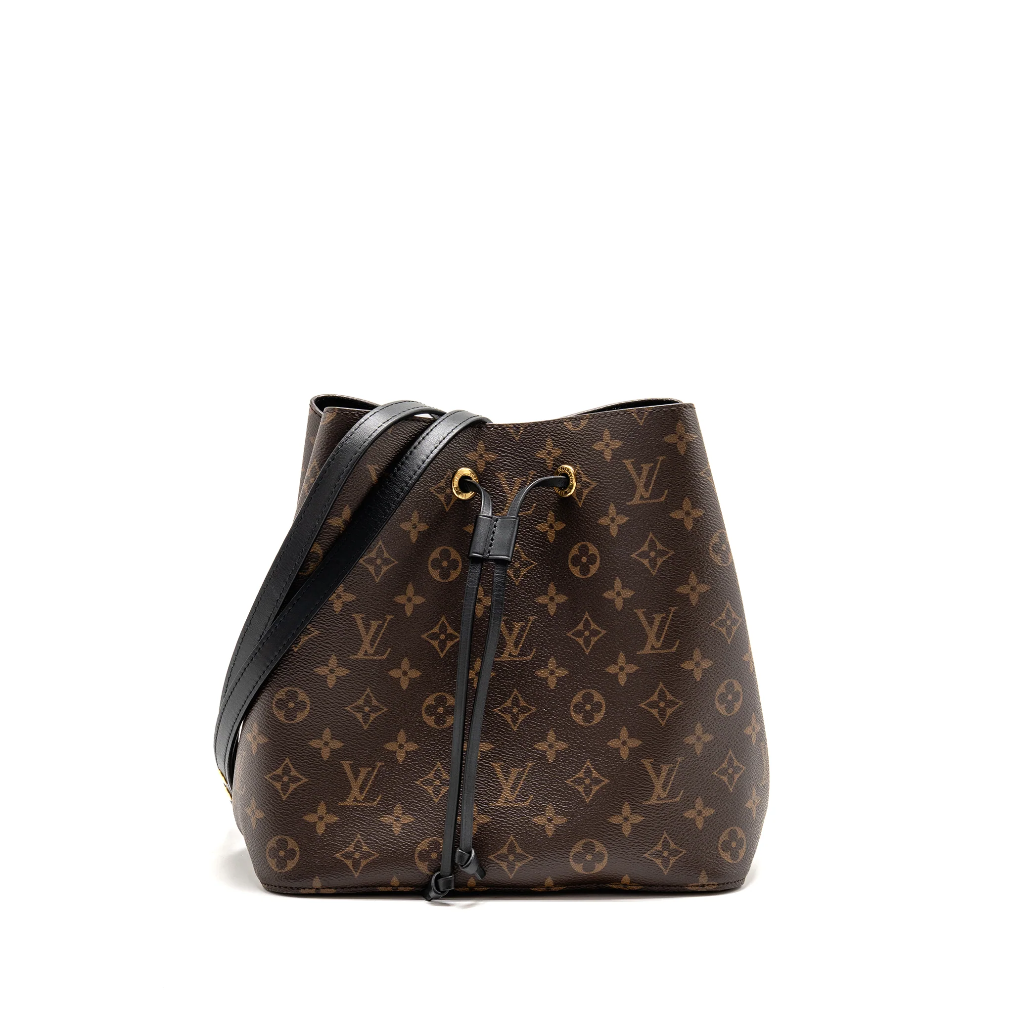 Louis Vuitton Neo Noe Monogram Canvas/Leather Black GHW