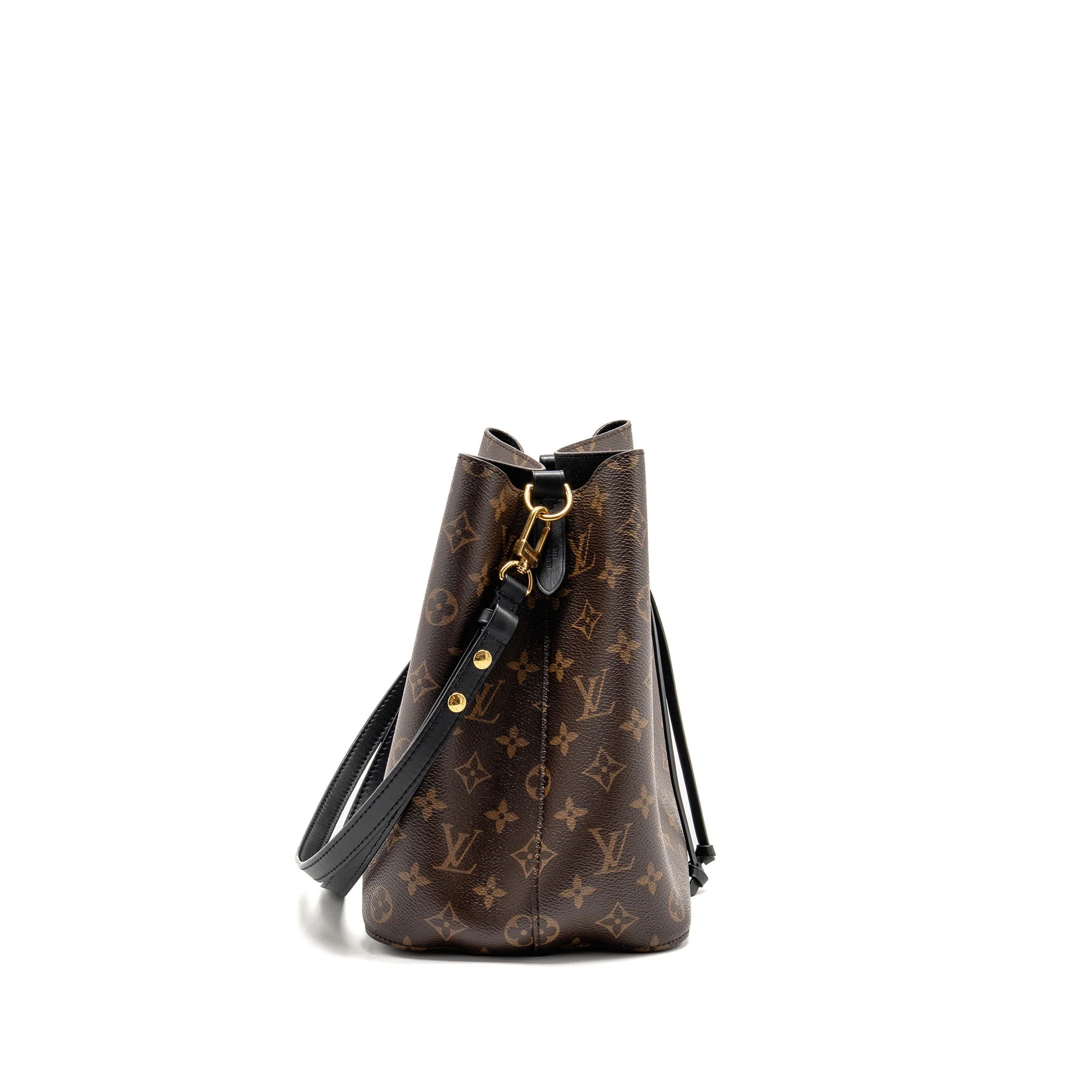 Louis Vuitton Neo Noe Monogram Canvas/Leather Black GHW - Image 3