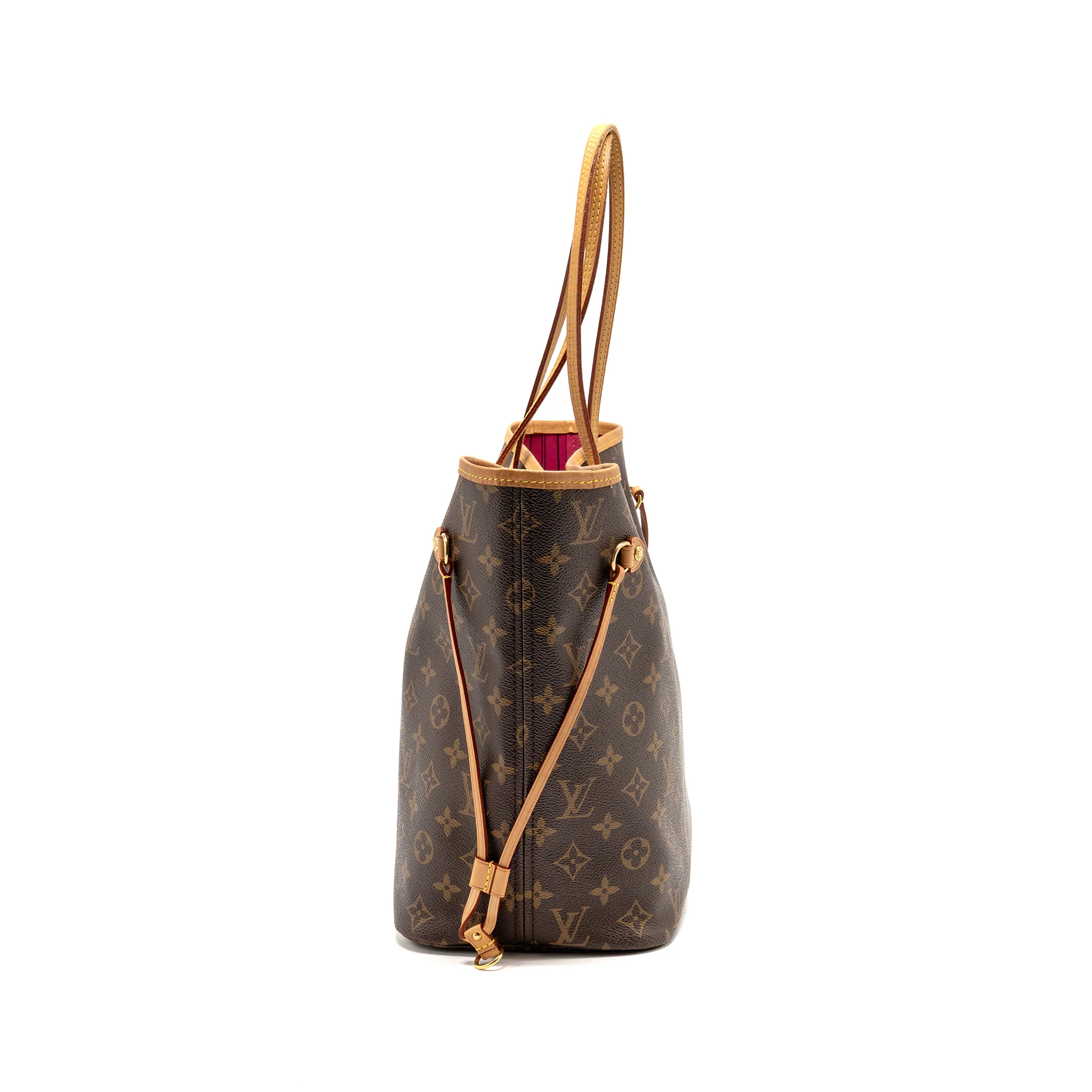 Louis Vuitton Neverfull MM Monogram Canvas GHW - Image 3