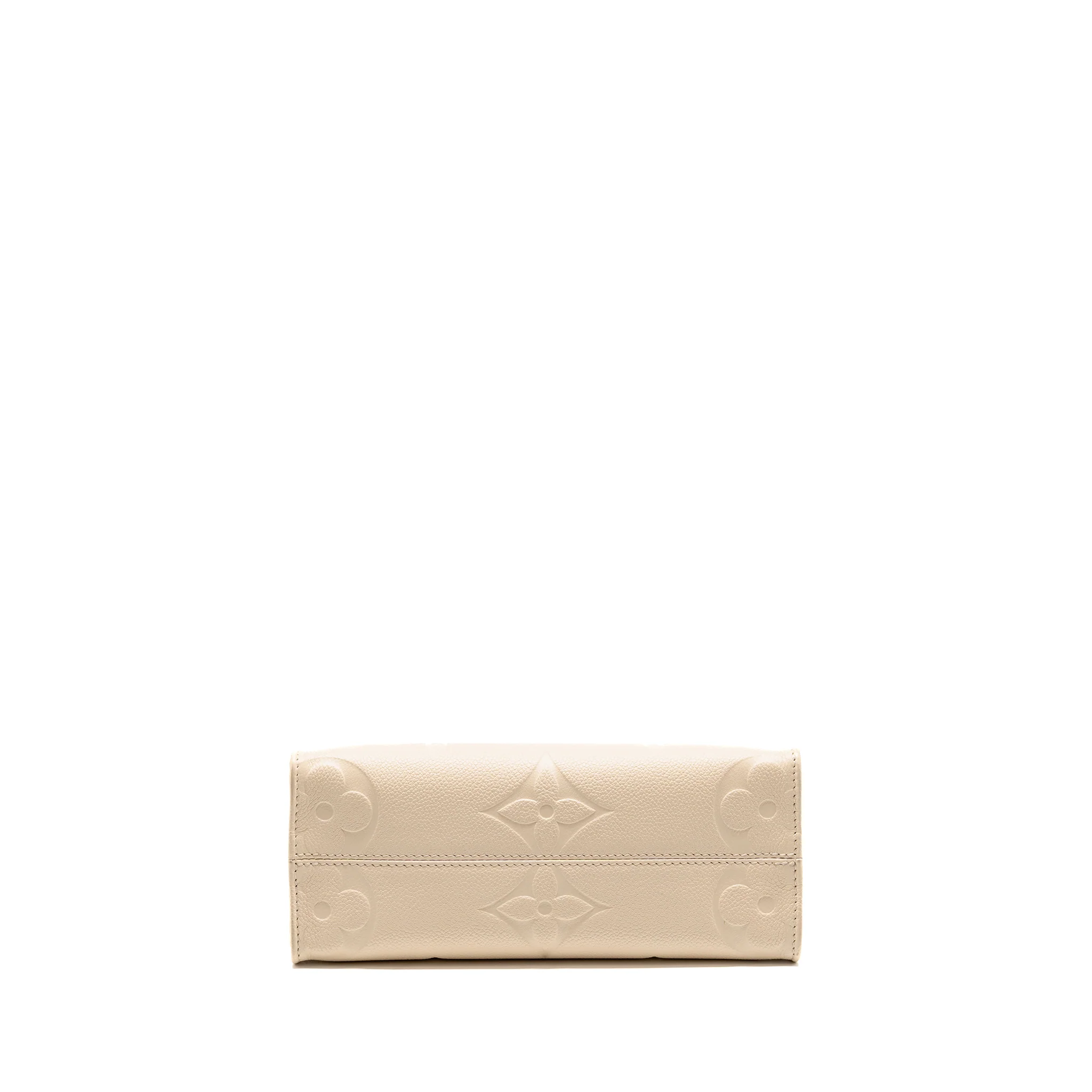 Louis Vuitton Onthego pm Monogram Empreinte Leather Creme GHW - Image 5