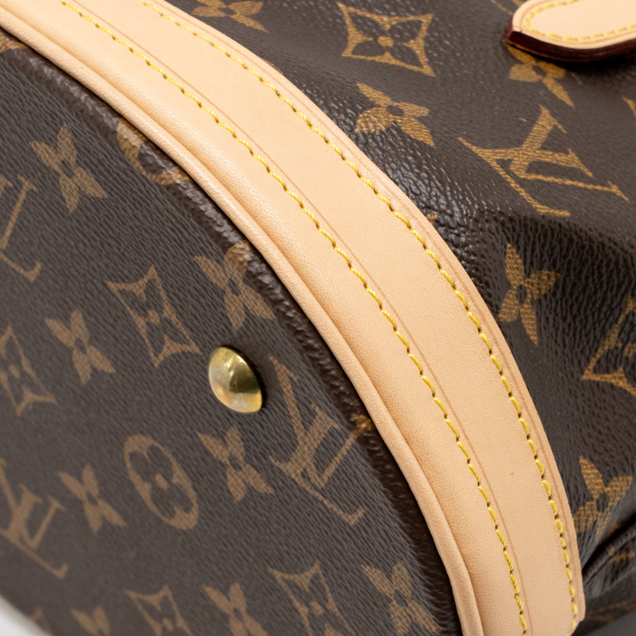 Louis Vuitton petit bucket bag monogram canvas GHW - Image 8